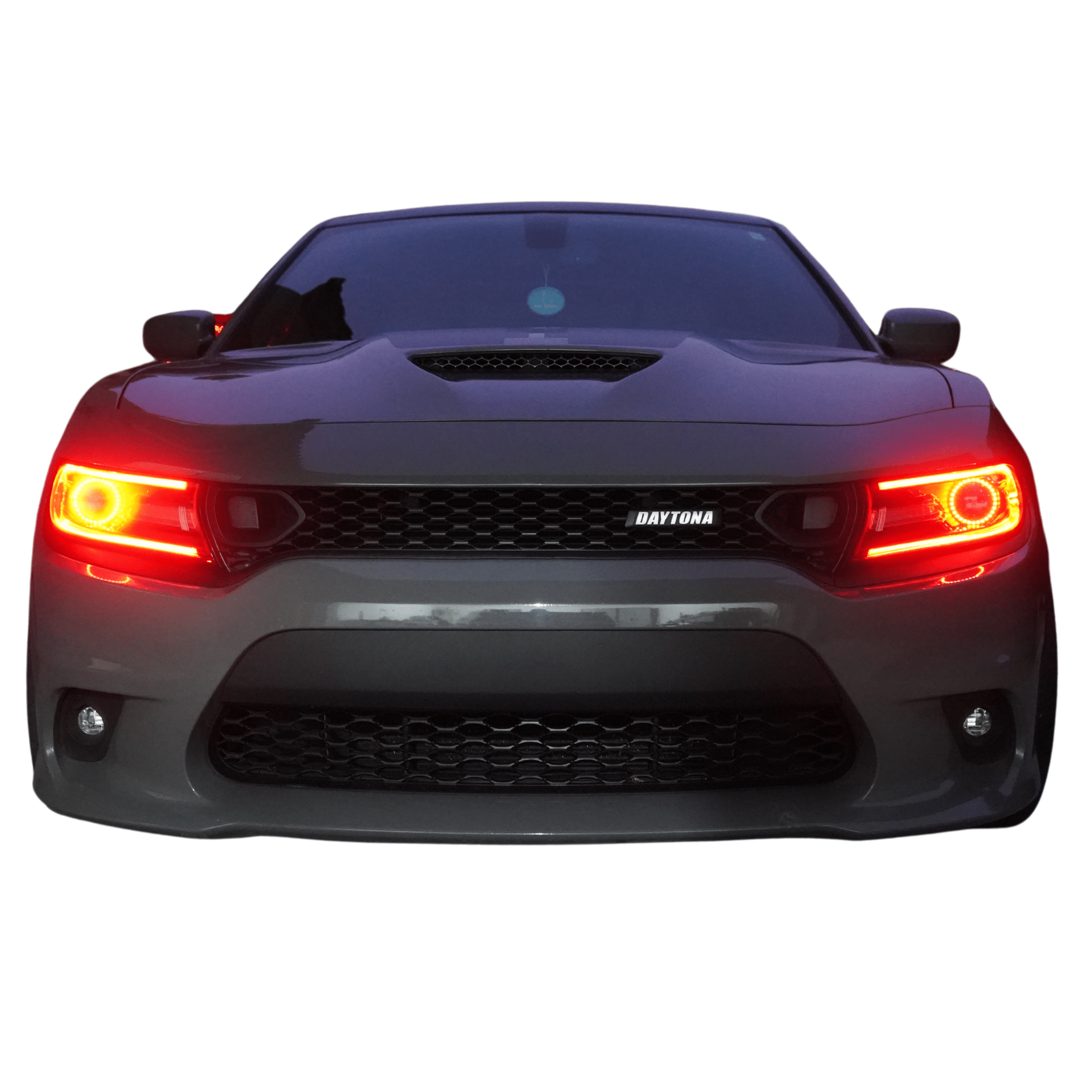 2015-2023 Dodge Charger RGBW DRL Boards - RGB Halo Kits Multicolor Flow Series Color Chasing RGBWA LED headlight kit Oracle Lighting Trendz OneUpLighting Morimoto theretrofitsource AutoLEDTech Diode Dynamics