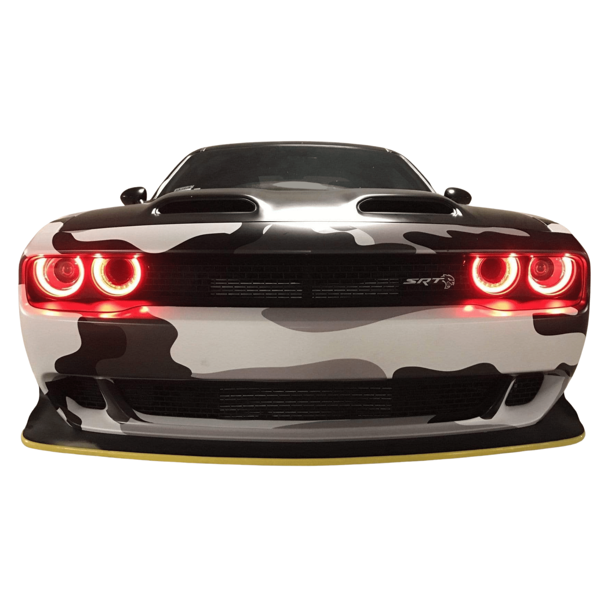 2015-2024 Dodge Challenger RGBW DRL Boards - RGB Halo Kits Multicolor Flow Series Color Chasing RGBWA LED headlight kit Oracle Lighting Trendz OneUpLighting Morimoto theretrofitsource AutoLEDTech Diode Dynamics