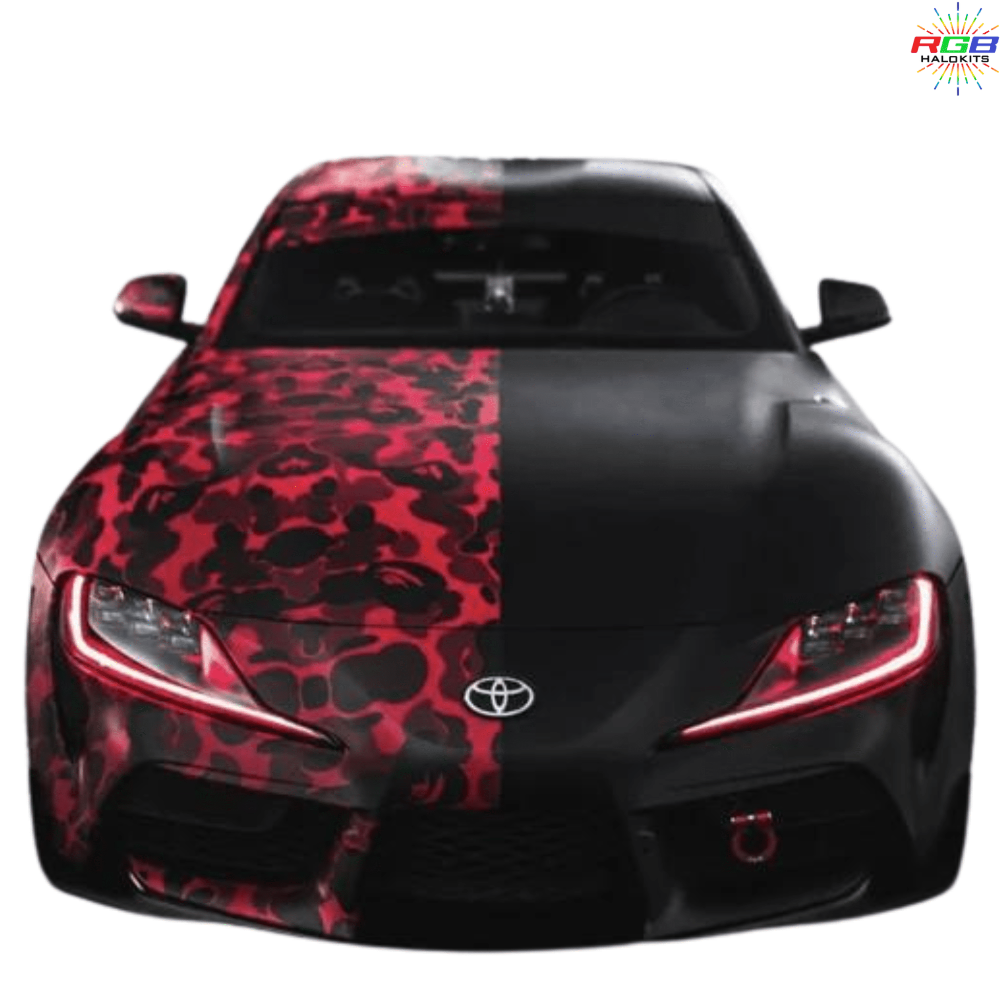 2020-2021 Toyota Supra RGBWA DRL boards - RGB Halo Kits Multicolor Flow Series Color Chasing RGBWA LED headlight kit Oracle Lighting Trendz OneUpLighting Morimoto theretrofitsource AutoLEDTech Diode Dynamics