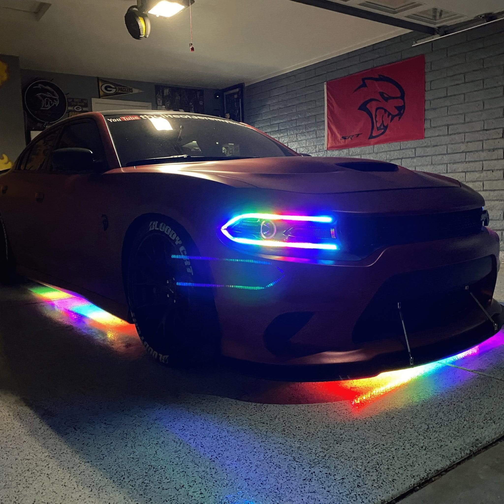 LED Underglow Lighting Kit 2.0 | Aluminum - RGB Halo Kits Multicolor Flow Series Color Chasing RGBWA LED headlight kit Oracle Lighting Trendz OneUpLighting Morimoto theretrofitsource AutoLEDTech Diode Dynamics