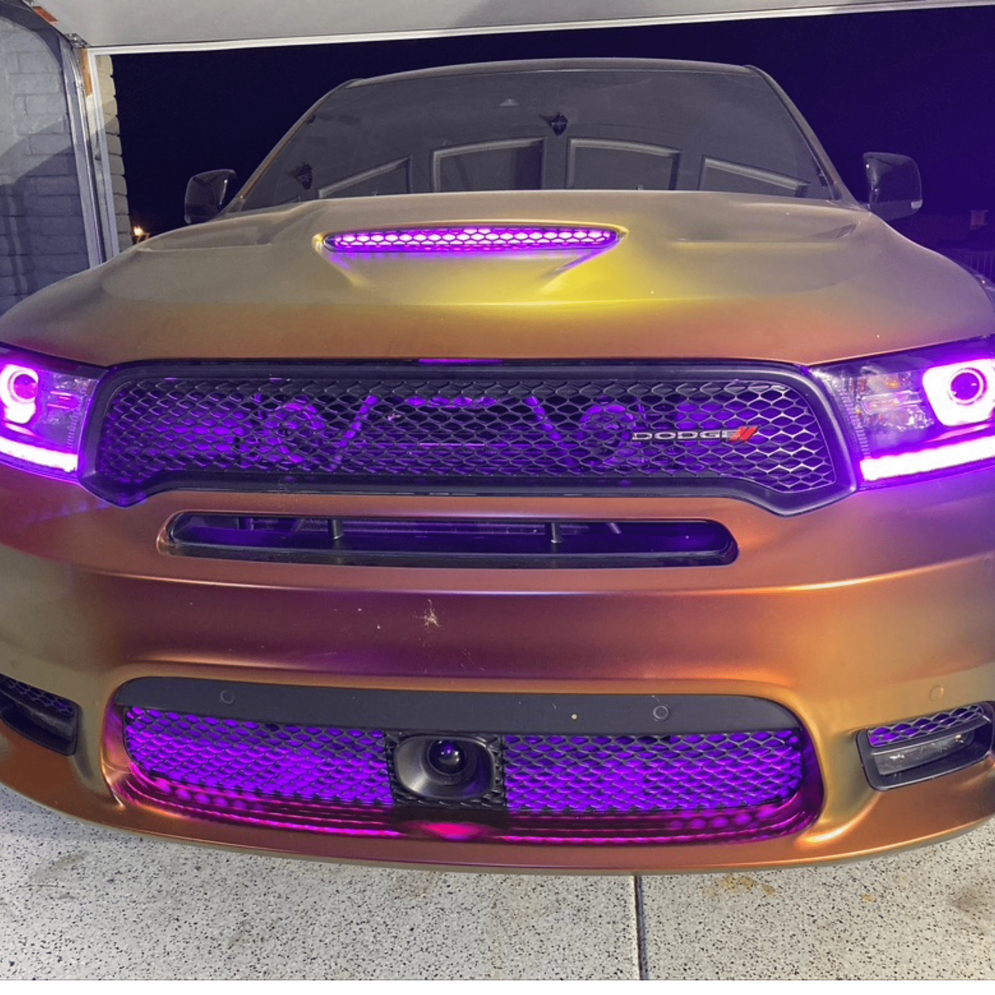 Multicolor Grille LED Kit - RGB Halo Kits Multicolor Flow Series Color Chasing RGBWA LED headlight kit Oracle Lighting Trendz OneUpLighting Morimoto theretrofitsource AutoLEDTech Diode Dynamics