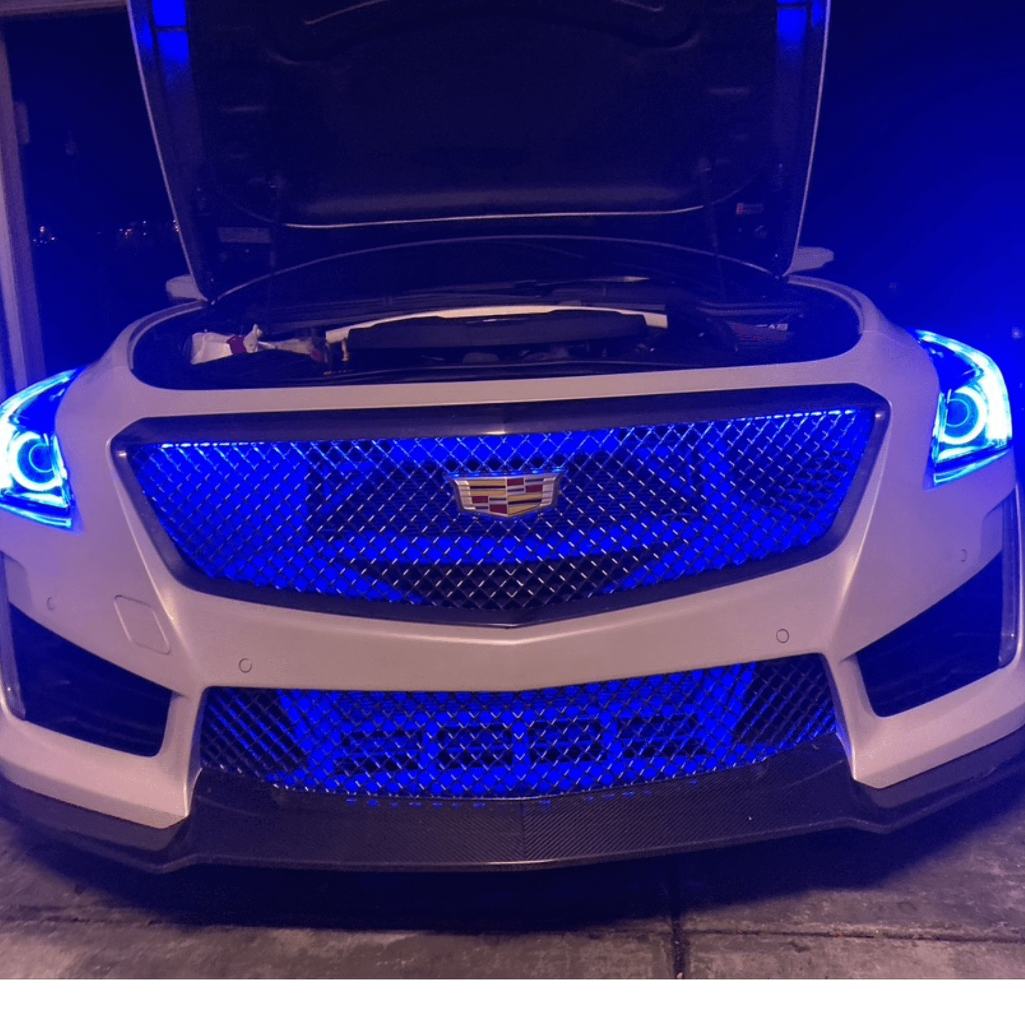 Multicolor Grille LED Kit - RGB Halo Kits Multicolor Flow Series Color Chasing RGBWA LED headlight kit Oracle Lighting Trendz OneUpLighting Morimoto theretrofitsource AutoLEDTech Diode Dynamics