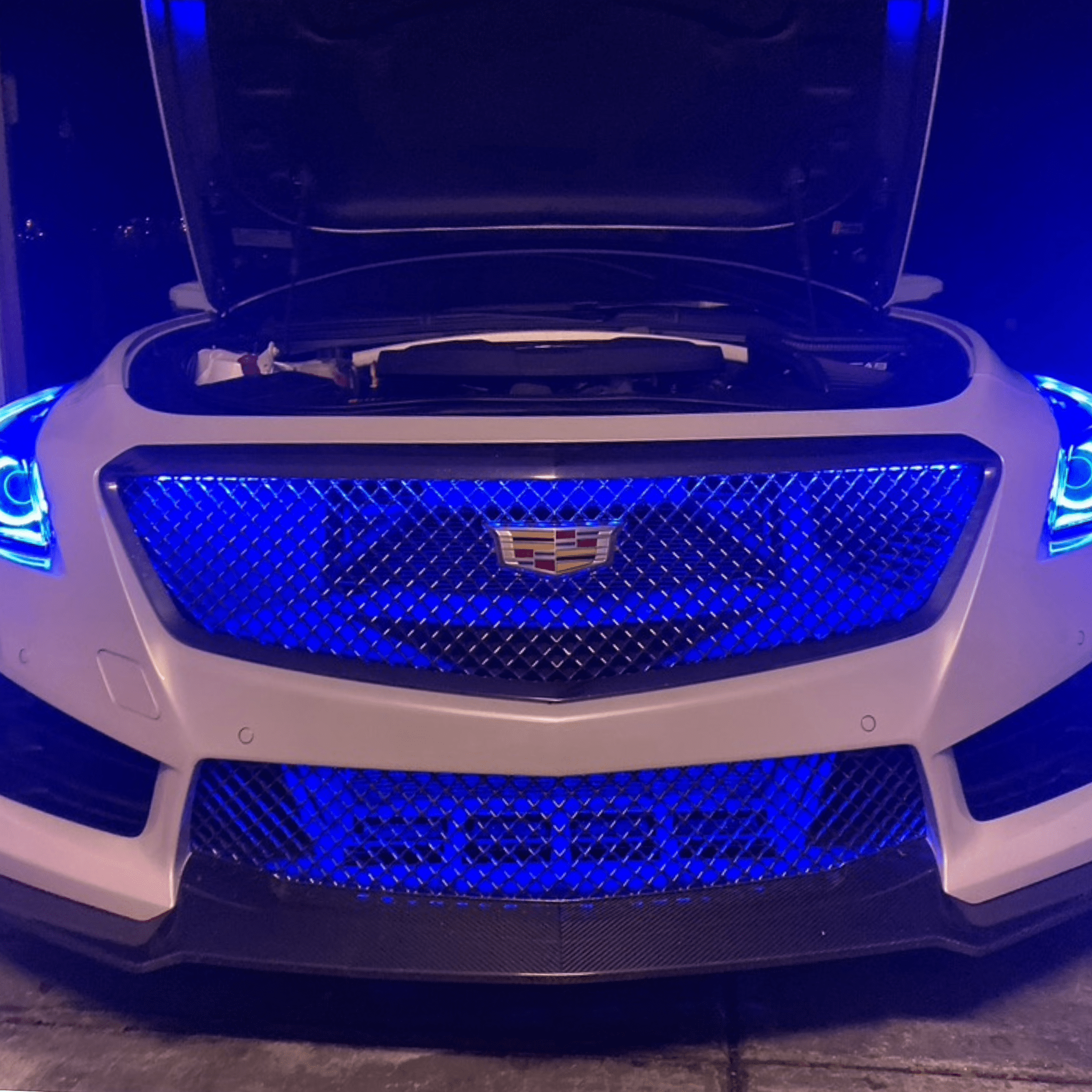 Multicolor Grille LED Kit - RGB Halo Kits Multicolor Flow Series Color Chasing RGBWA LED headlight kit Oracle Lighting Trendz OneUpLighting Morimoto theretrofitsource AutoLEDTech Diode Dynamics