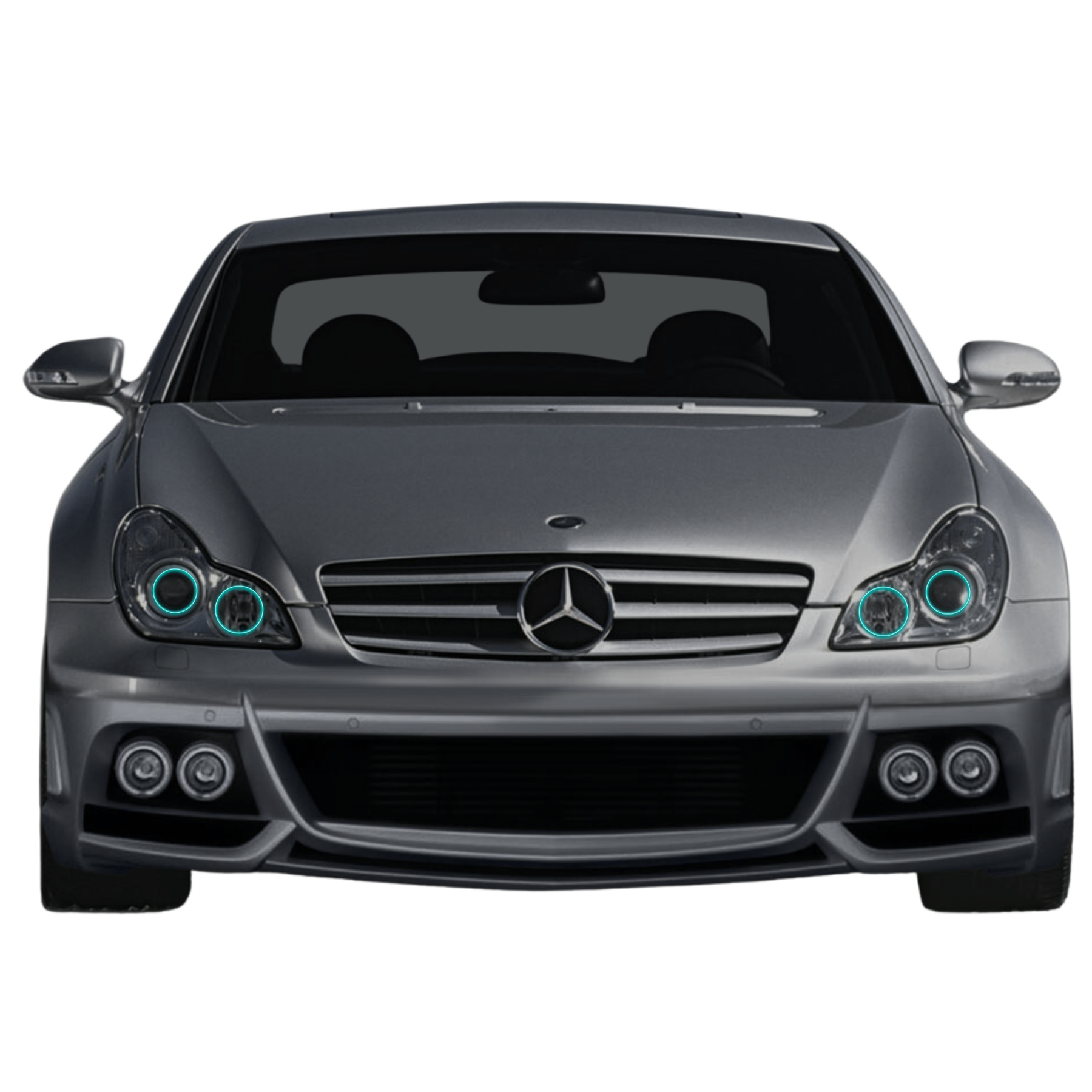 2004-2010 Mercedes CLS W219 Multicolor Halo Kit