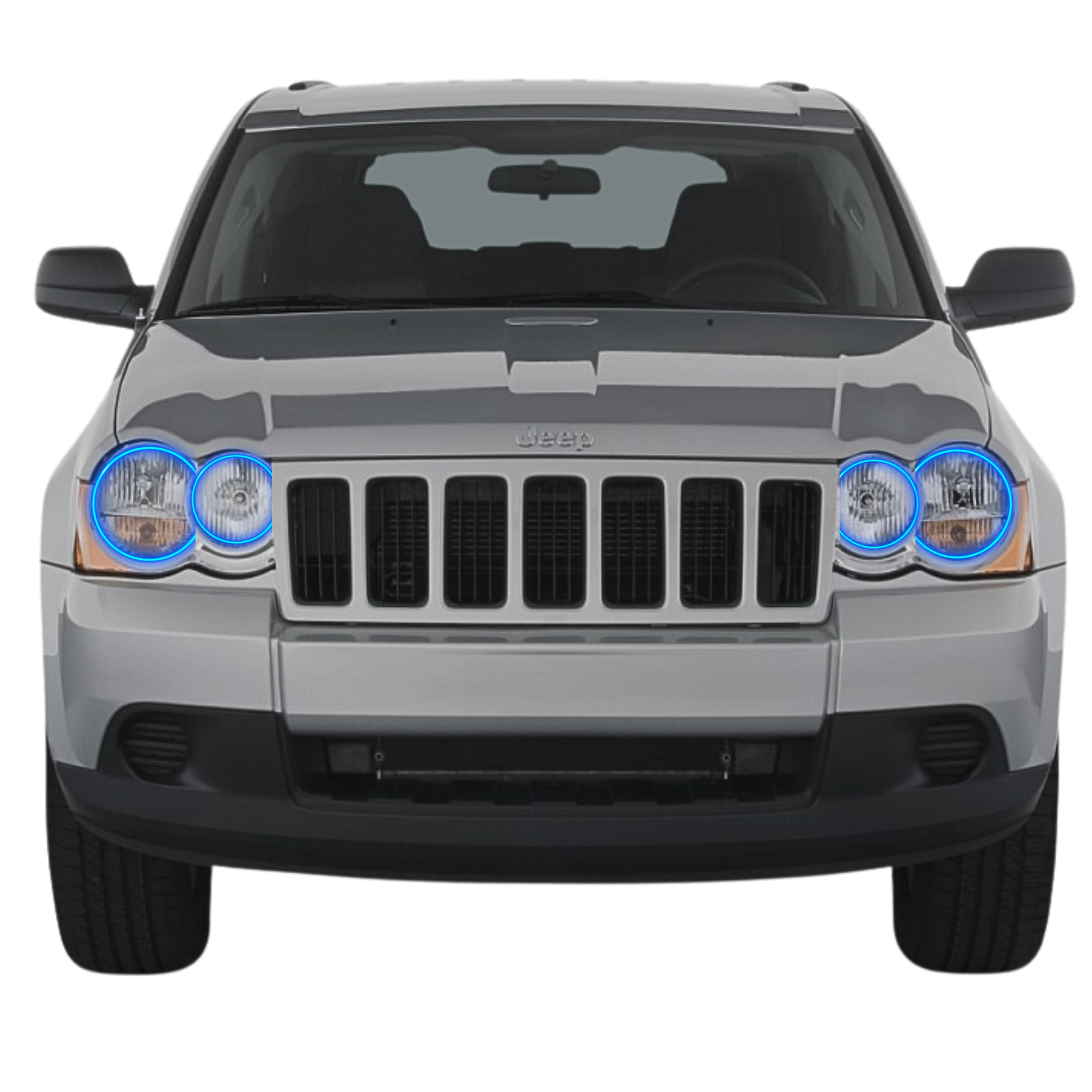 2005-2010 Jeep Grand Cherokee Multicolor Halo Kit