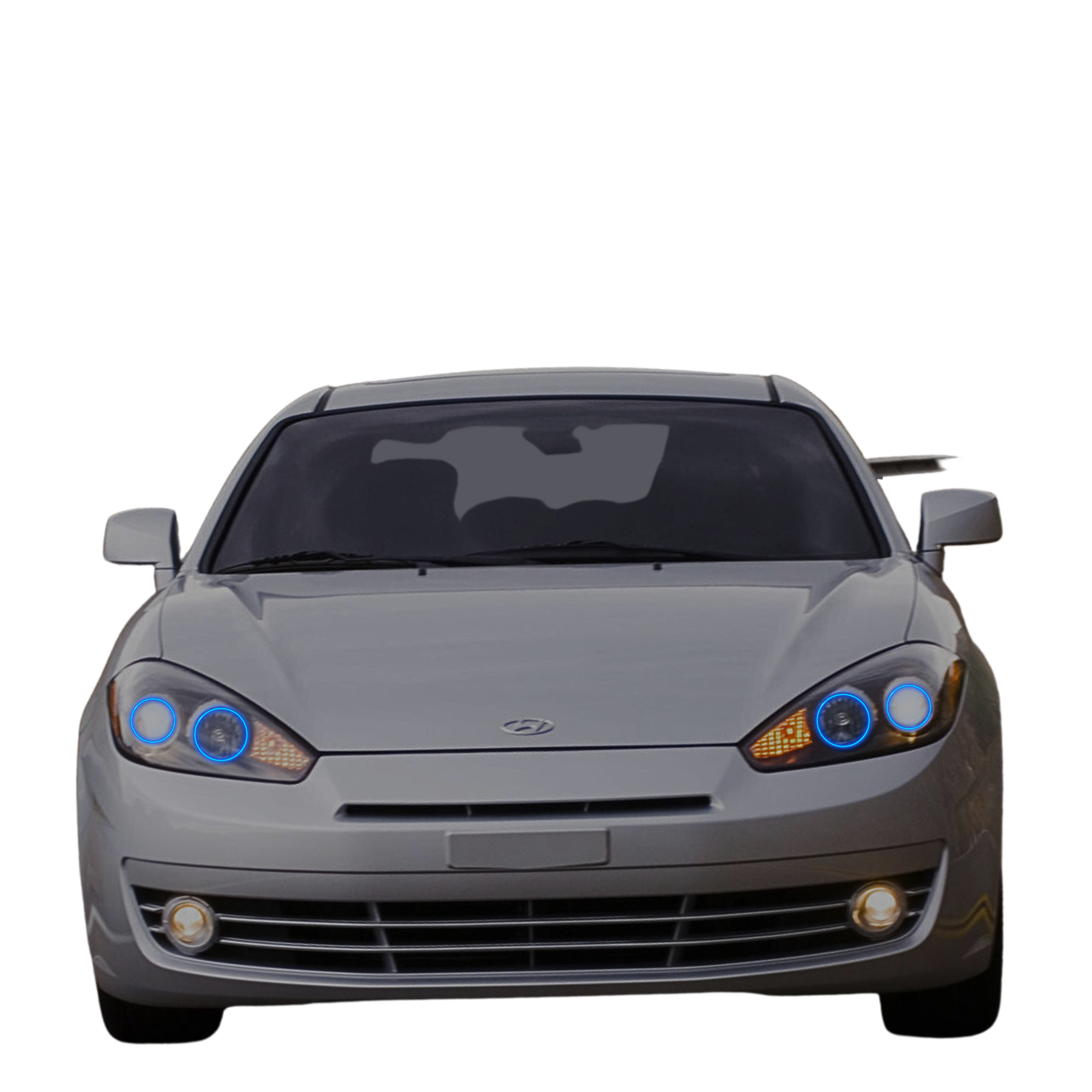 2007-2008 Hyundai Tiburon Multicolor Halo Kit