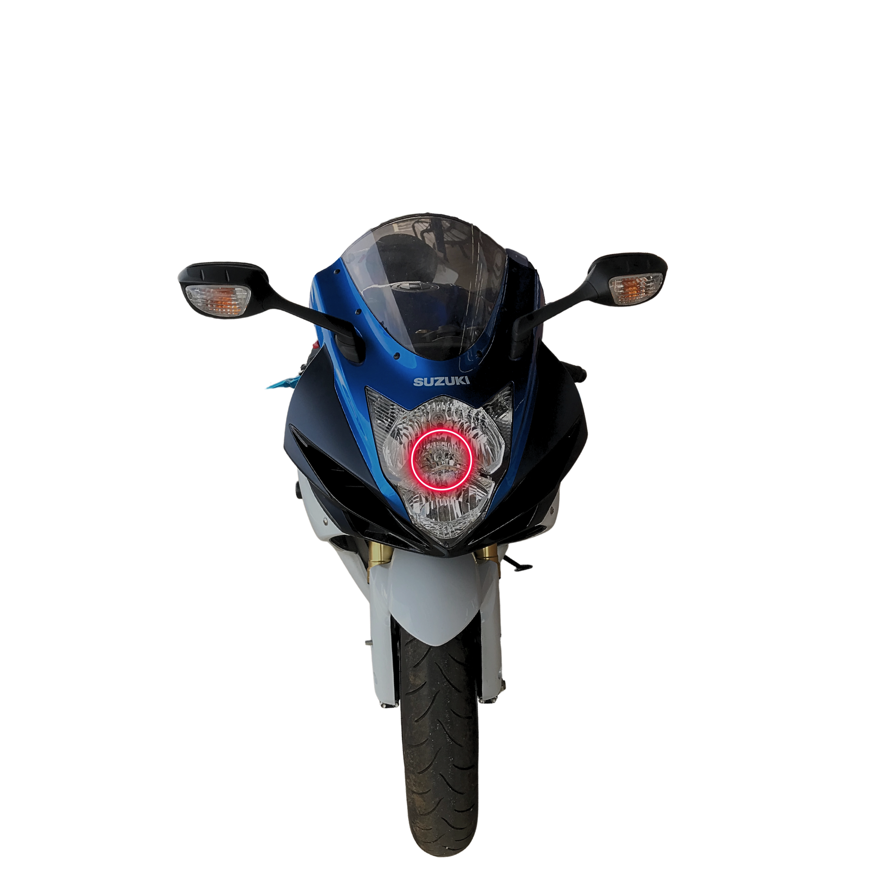 2007-2010 Suzuki GSXR 750 Motorcycle Multicolor Halo Kit