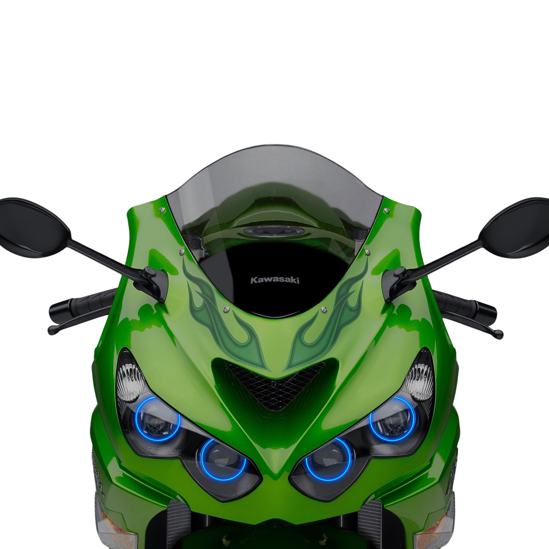 2007-2015 Kawasaki ZX-14R Motorcycle Multicolor Halo Kit