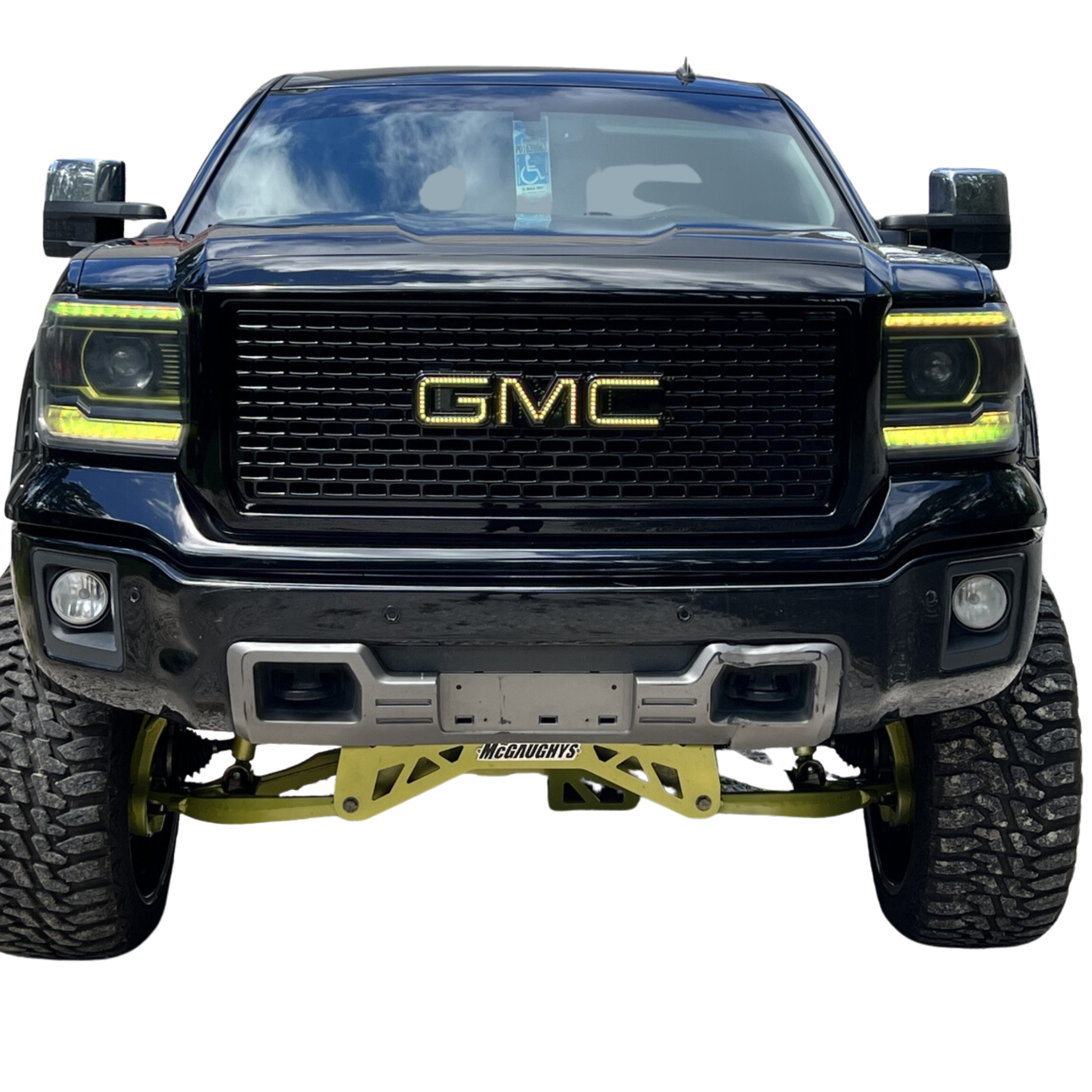 GMC Multicolor Illuminated LED Emblem: (1999-2023) - RGB Halo Kits Multicolor Flow Series Color Chasing RGBWA LED headlight kit Oracle Lighting Trendz OneUpLighting Morimoto theretrofitsource AutoLEDTech Diode Dynamics