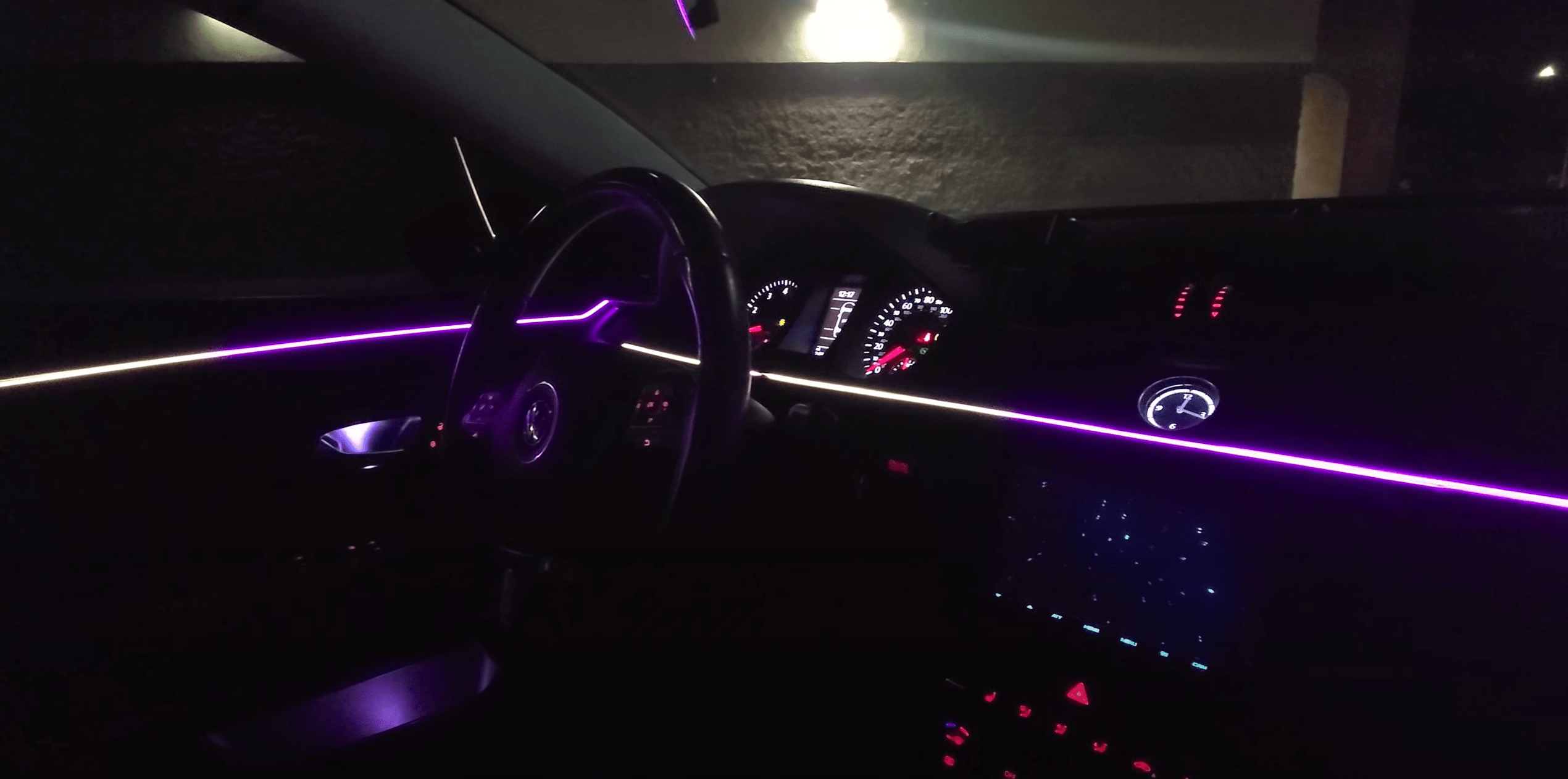 Flow Series Fiber Optic Interior Ambient Lighting Kit - RGB Halo Kits Multicolor Flow Series Color Chasing RGBWA LED headlight kit Oracle Lighting Trendz OneUpLighting Morimoto theretrofitsource AutoLEDTech Diode Dynamics