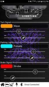 Blueghozt Bluetooth Controller (Flow Series / Color Chasing) - RGB Halo Kits Multicolor Flow Series Color Chasing RGBWA LED headlight kit Colorshift Oracle Lighting Trendz OneUpLighting Morimoto theretrofitsource AutoLEDTech Diode Dynamics