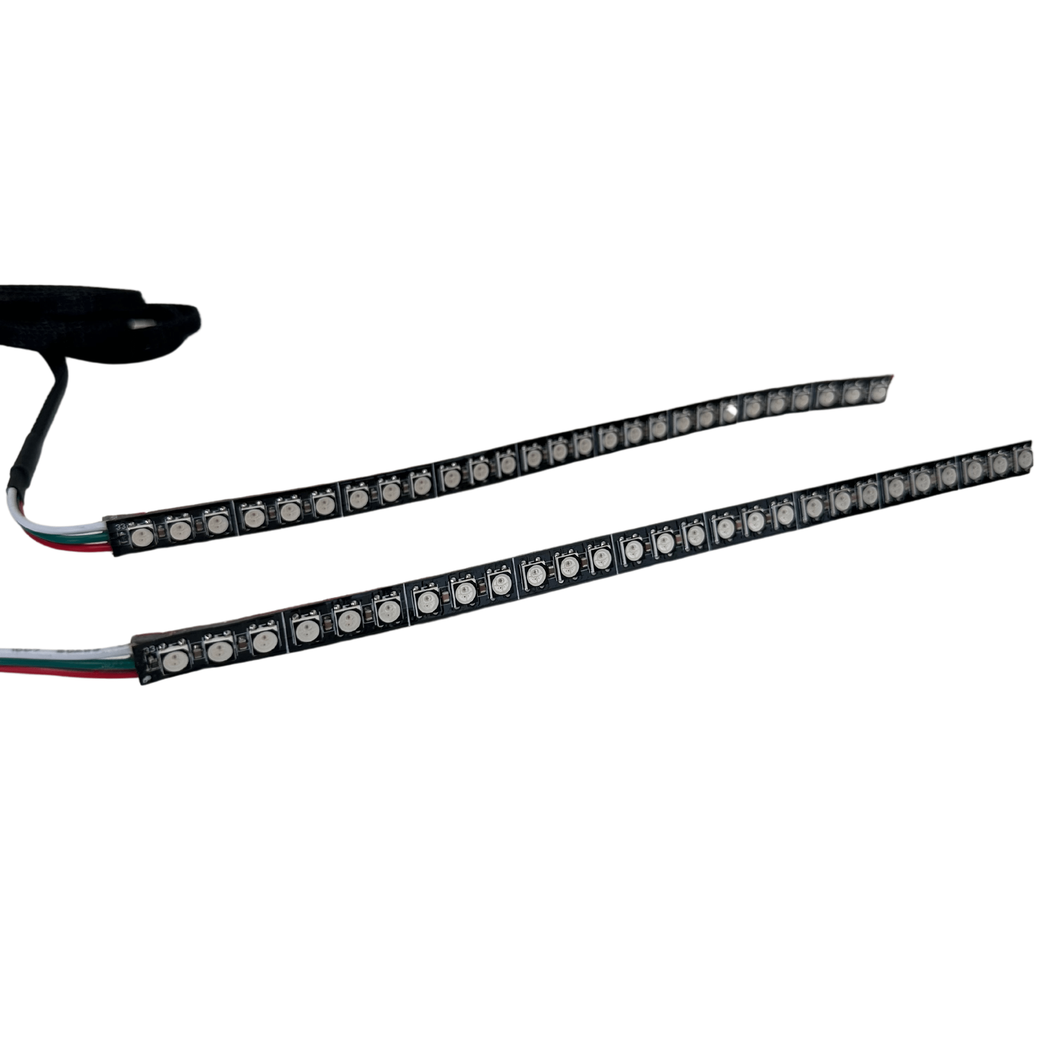 Flexible Accent Headlight Strips | Multicolor - RGB Halo Kits Multicolor Flow Series Color Chasing RGBWA LED headlight kit Oracle Lighting Trendz OneUpLighting Morimoto theretrofitsource AutoLEDTech Diode Dynamics