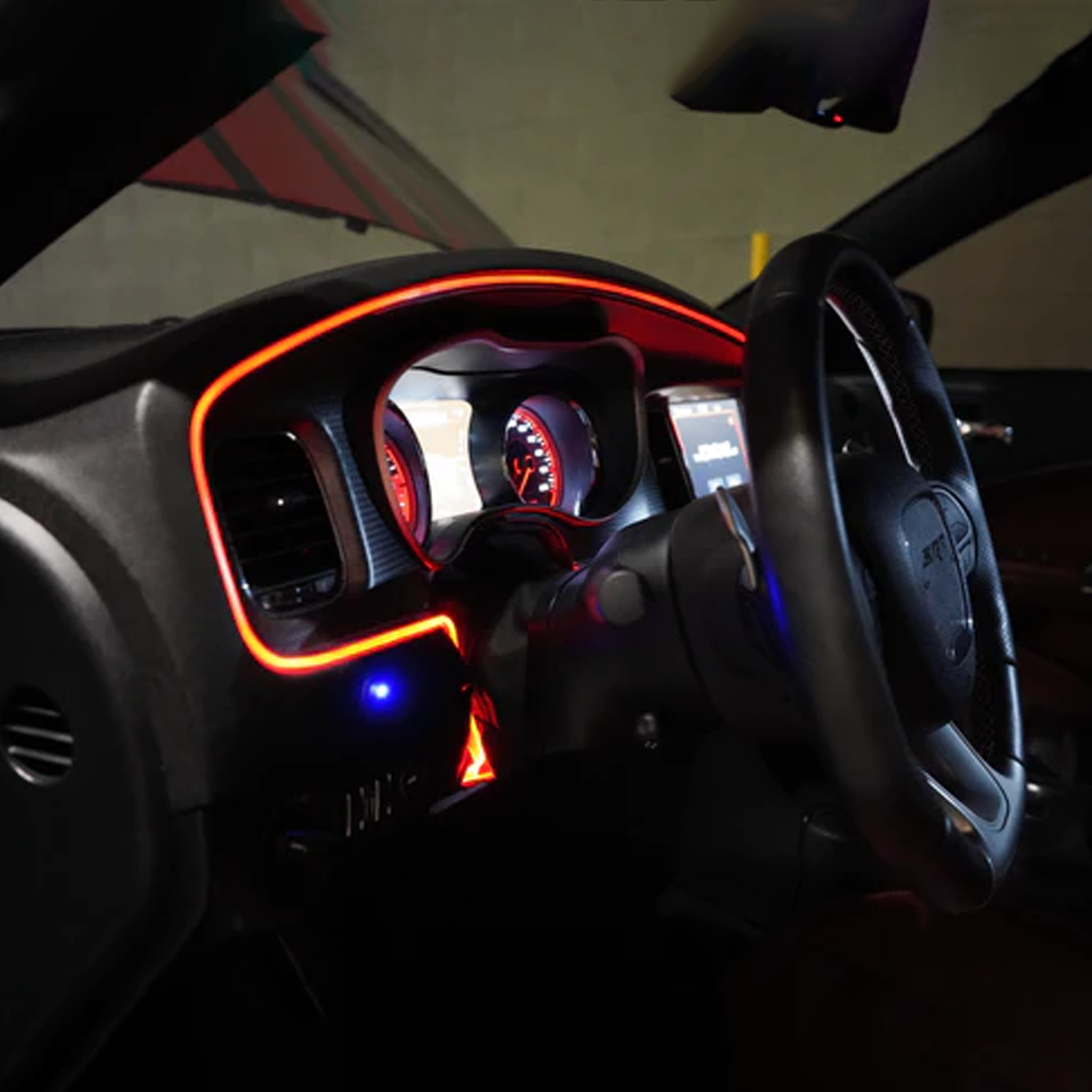 RGBW Fiber Optic Interior Ambient Lighting Kit