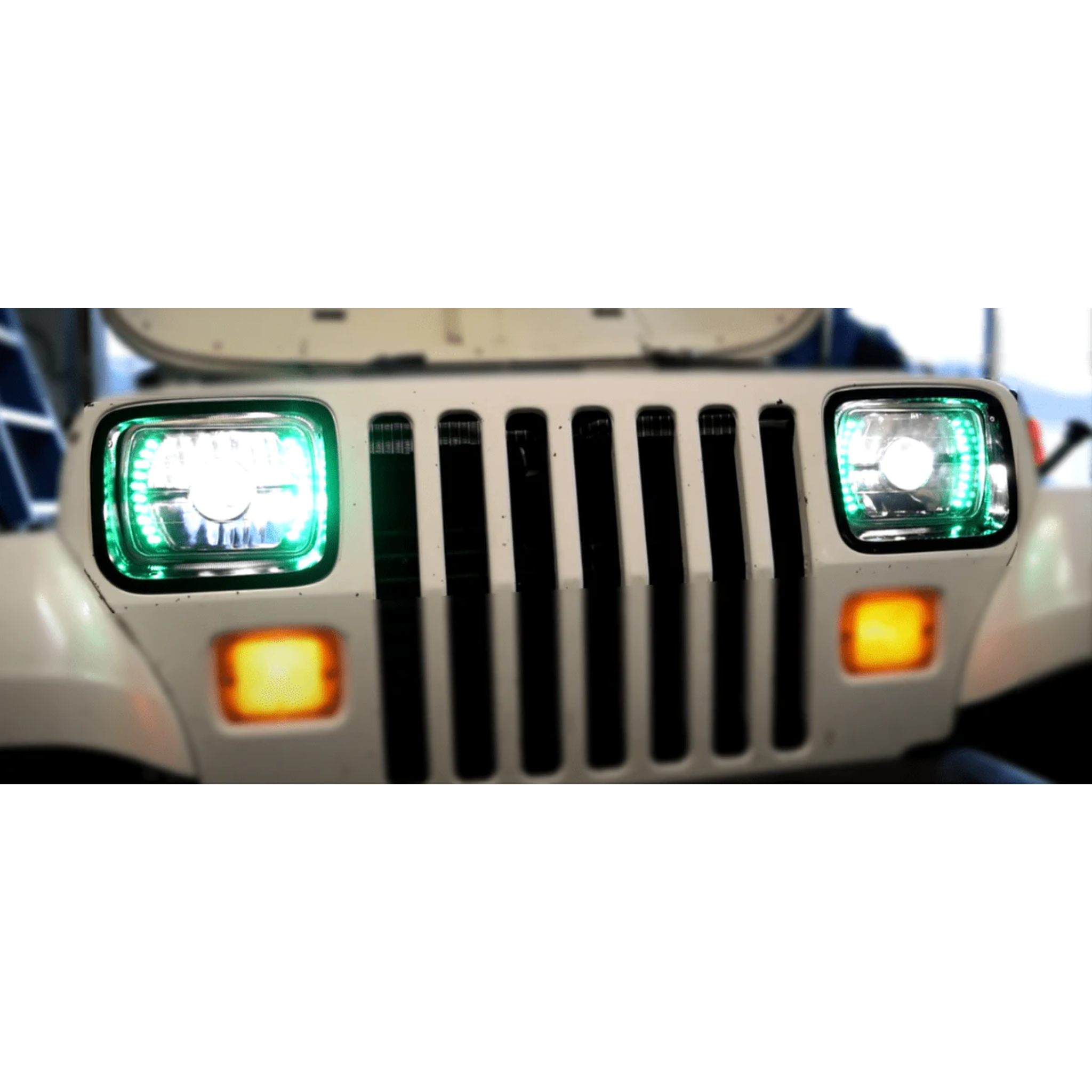 1985-1996 Jeep Wrangler Multicolor Halo Kit