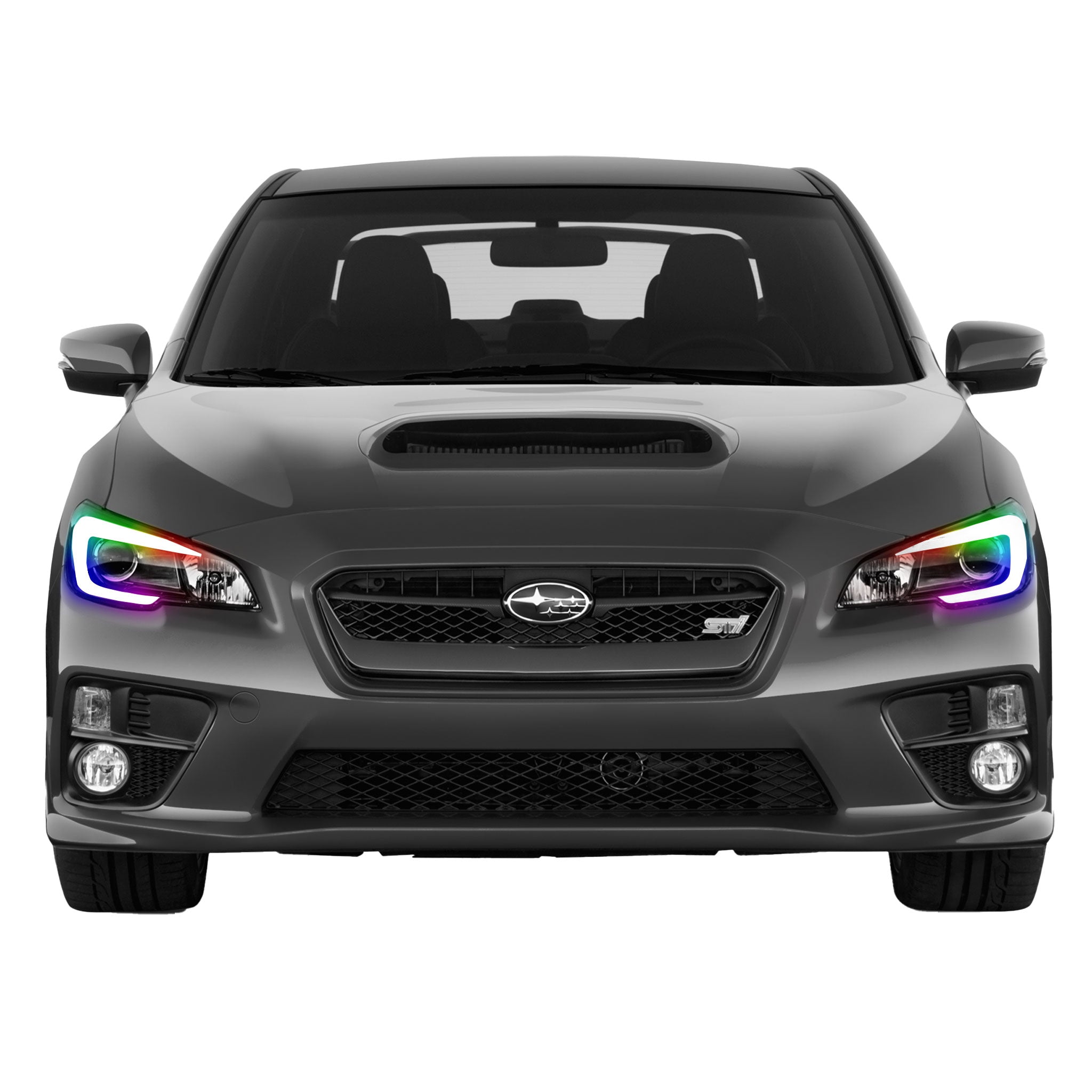 2015-2017 Subaru WRX/STI Flow Series DRL Boards - RGB Halo Kits Multicolor Flow Series Color Chasing RGBWA LED headlight kit Oracle Lighting Trendz OneUpLighting Morimoto theretrofitsource AutoLEDTech Diode Dynamics