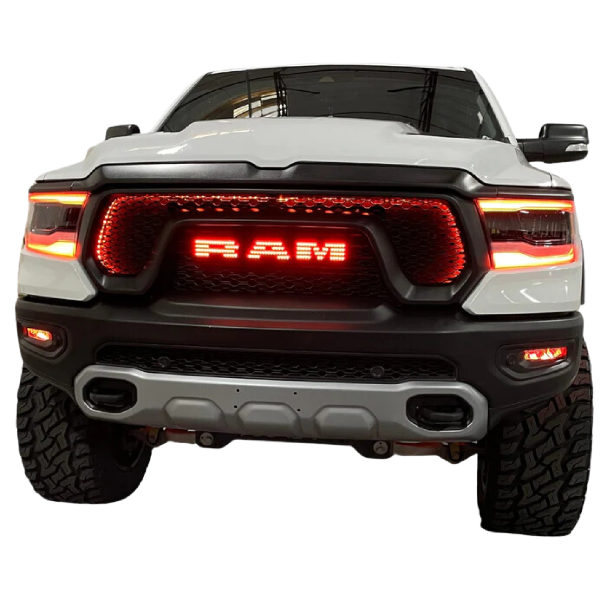 2019-2023 Ram Multicolor Illuminated LED Emblem 2.0 - RGB Halo Kits Multicolor Flow Series Color Chasing RGBWA LED headlight kit Oracle Lighting Trendz OneUpLighting Morimoto theretrofitsource AutoLEDTech Diode Dynamics