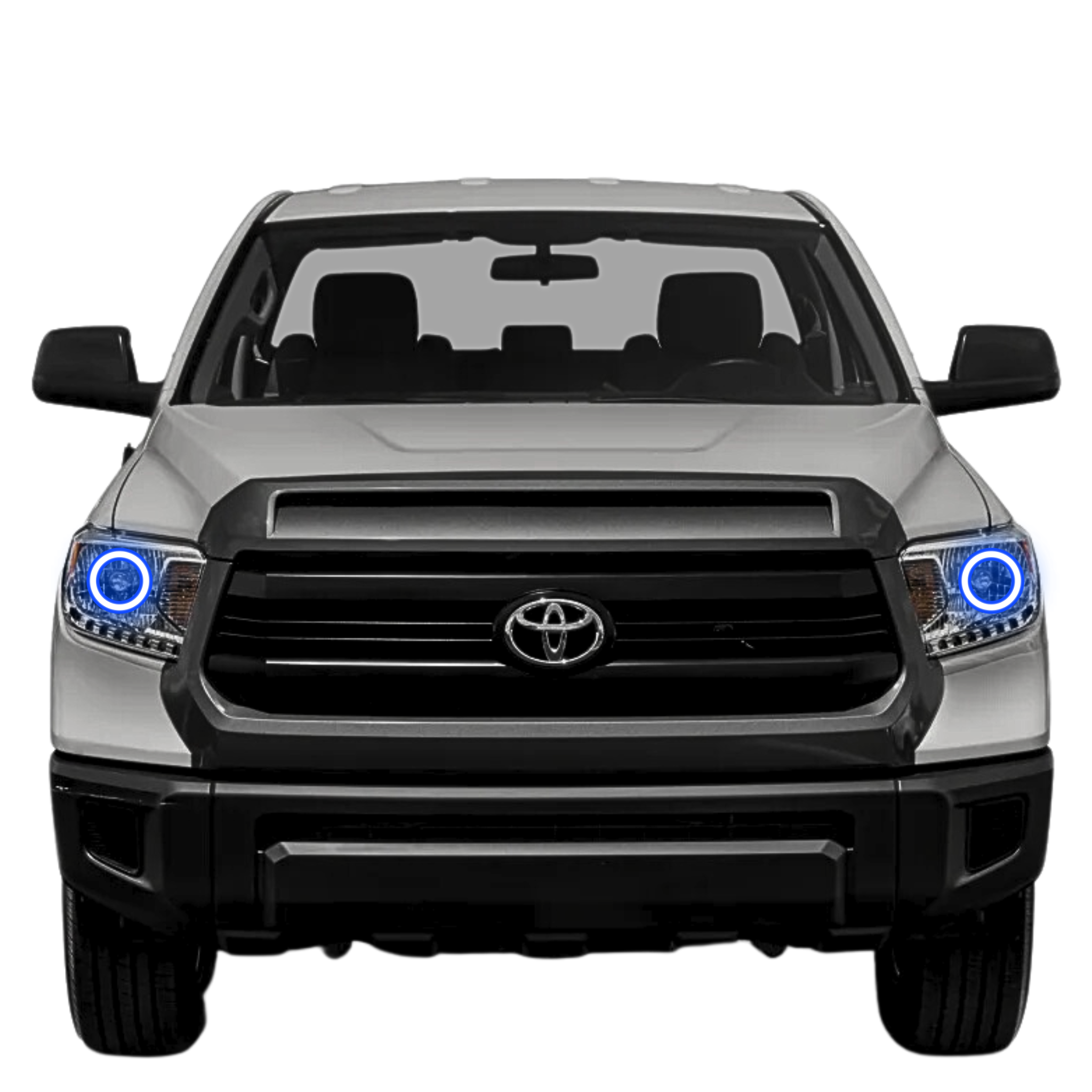 2014-2017 Toyota Tundra Multicolor Halo Kit - RGB Halo Kits Multicolor Flow Series Color Chasing RGBWA LED headlight kit Oracle Lighting Trendz OneUpLighting Morimoto theretrofitsource AutoLEDTech Diode Dynamics