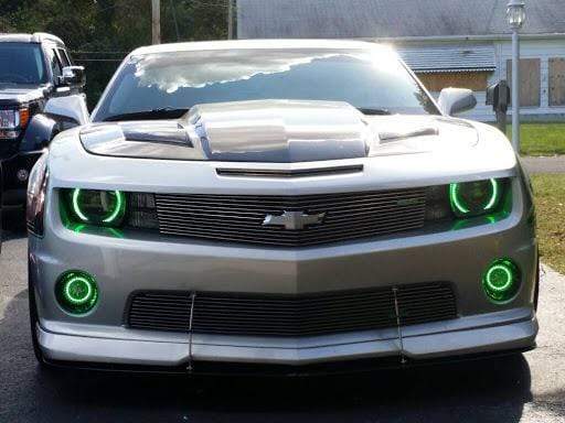 2010-2013 Chevrolet Camaro RS/SS RGBW DRL Boards - RGB Halo Kits Multicolor Flow Series Color Chasing RGBWA LED headlight kit Colorshift Oracle Lighting Trendz OneUpLighting Morimoto theretrofitsource AutoLEDTech Diode Dynamics