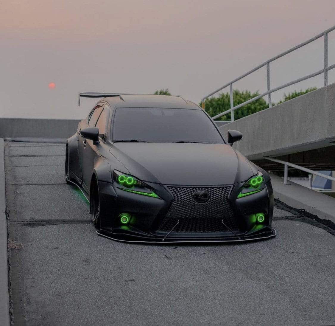 2014-2020 Lexus IS Multicolor Flow Series DRL Boards - RGB Halo Kits Multicolor Flow Series Color Chasing RGBWA LED headlight kit Oracle Lighting Trendz OneUpLighting Morimoto theretrofitsource AutoLEDTech Diode Dynamics