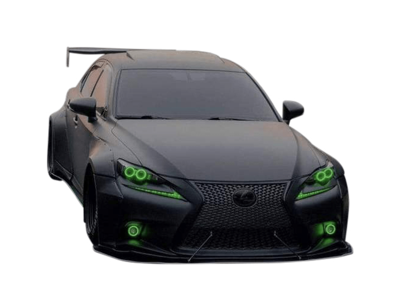 2014-2020 Lexus IS Multicolor Flow Series DRL Boards - RGB Halo Kits Multicolor Flow Series Color Chasing RGBWA LED headlight kit Oracle Lighting Trendz OneUpLighting Morimoto theretrofitsource AutoLEDTech Diode Dynamics