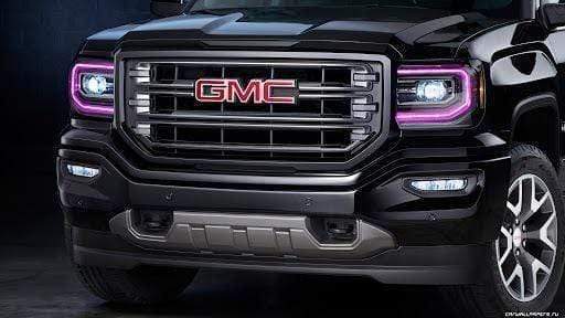 2016-2018 GMC Sierra Multicolor DRL Boards - RGB Halo Kits Multicolor Flow Series Color Chasing RGBWA LED headlight kit Oracle Lighting Trendz OneUpLighting Morimoto theretrofitsource AutoLEDTech Diode Dynamics