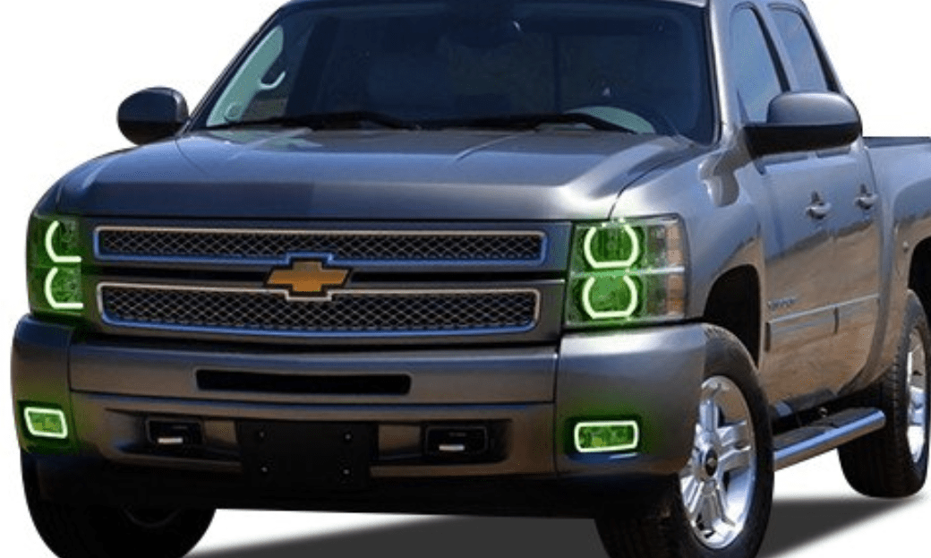 colorwerkz Halo Kits 2007-2013 Chevrolet Silverado Flat Bottom Halo Kit