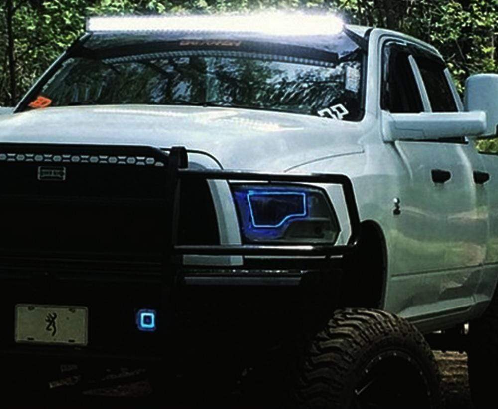 colorwerkz Halo Kits 2009-2015 Dodge Ram (Dual) colorwerkz Halo Kit