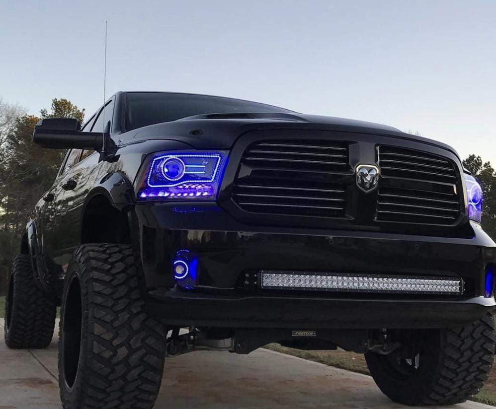 colorwerkz Halo Kits 2013-2018 Dodge Ram OEM Projector Outline Halo Kit