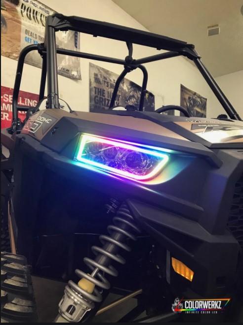 colorwerkz Halo Kits 2014-2021 POLARIS RZR 900 / 1000 Flow Series Halo Kit