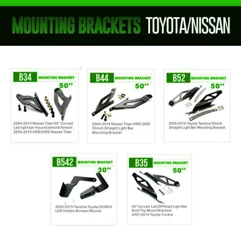 colorwerkz Off Road Lighting Toyota/Nissan Brackets