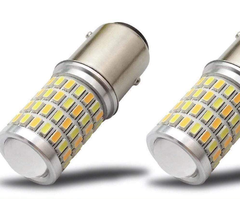 colorwerkz Safety Lighting 1157 2057 2357 7528 Switchback Bulbs | Turn Signal Replacement