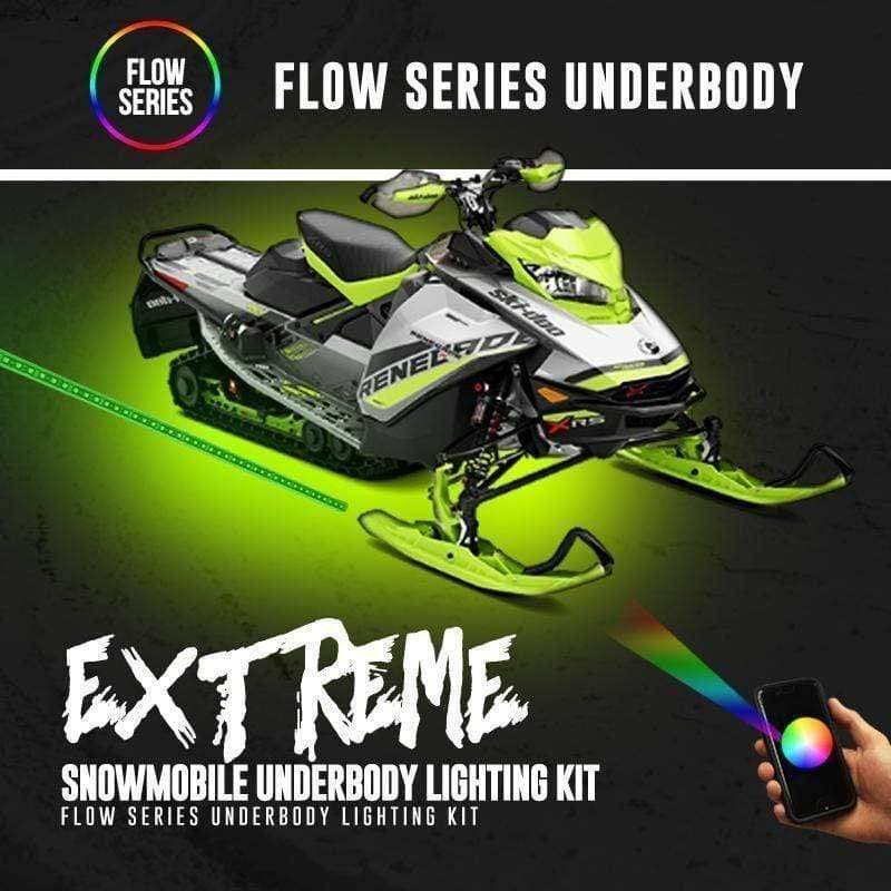 colorwerkz Snowmobile Lighting Extreme Snowmobile Underbody Flow Series Lighting Kit