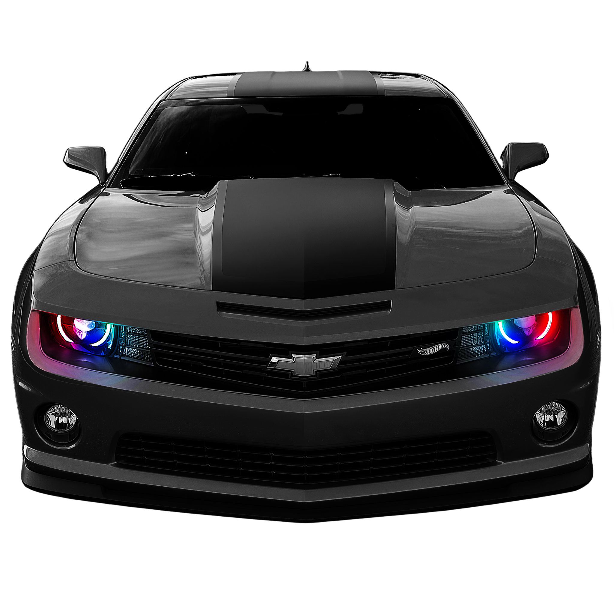 2010-2013 Chevrolet Camaro RS/SS RGBW DRL Boards - RGB Halo Kits Multicolor Flow Series Color Chasing RGBWA LED headlight kit Colorshift Oracle Lighting Trendz OneUpLighting Morimoto theretrofitsource AutoLEDTech Diode Dynamics