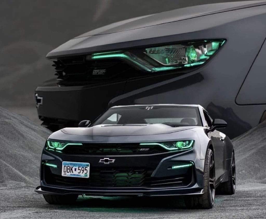 2019-2023 Chevrolet Camaro RS/SS RGBW DRL Boards - RGB Halo Kits Multicolor Flow Series Color Chasing RGBWA LED headlight kit Oracle Lighting Trendz OneUpLighting Morimoto theretrofitsource AutoLEDTech Diode Dynamics