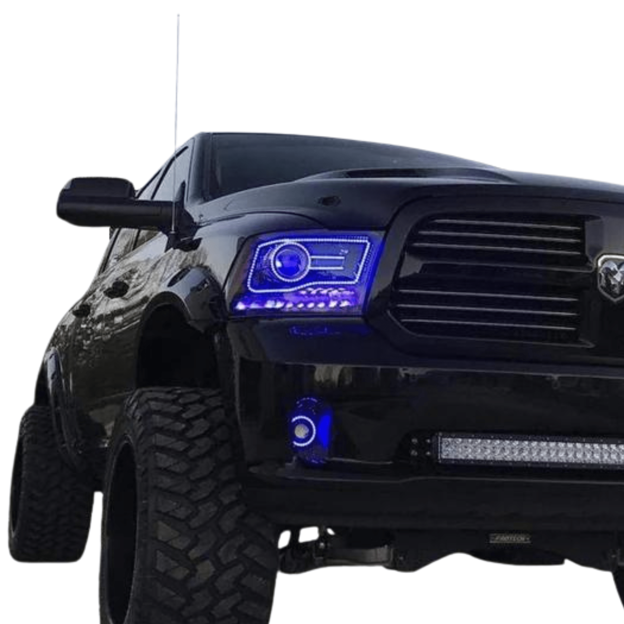 lighting trendz Halo Kits 2009-2018 DODGE RAM OUTLINE MULTICOLOR HALO KIT