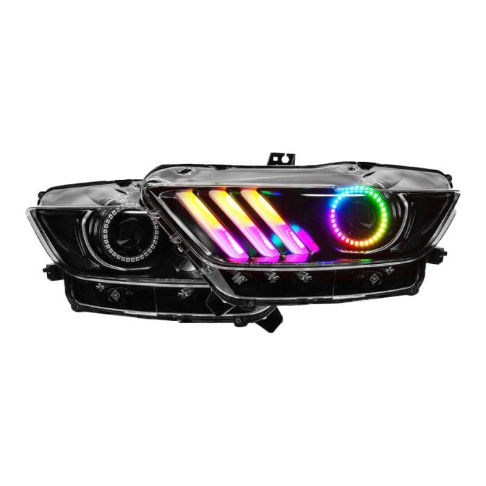 lighting trendz Prebuilt Headlights 2015-2017 Ford Mustang Pre-Built Headlights