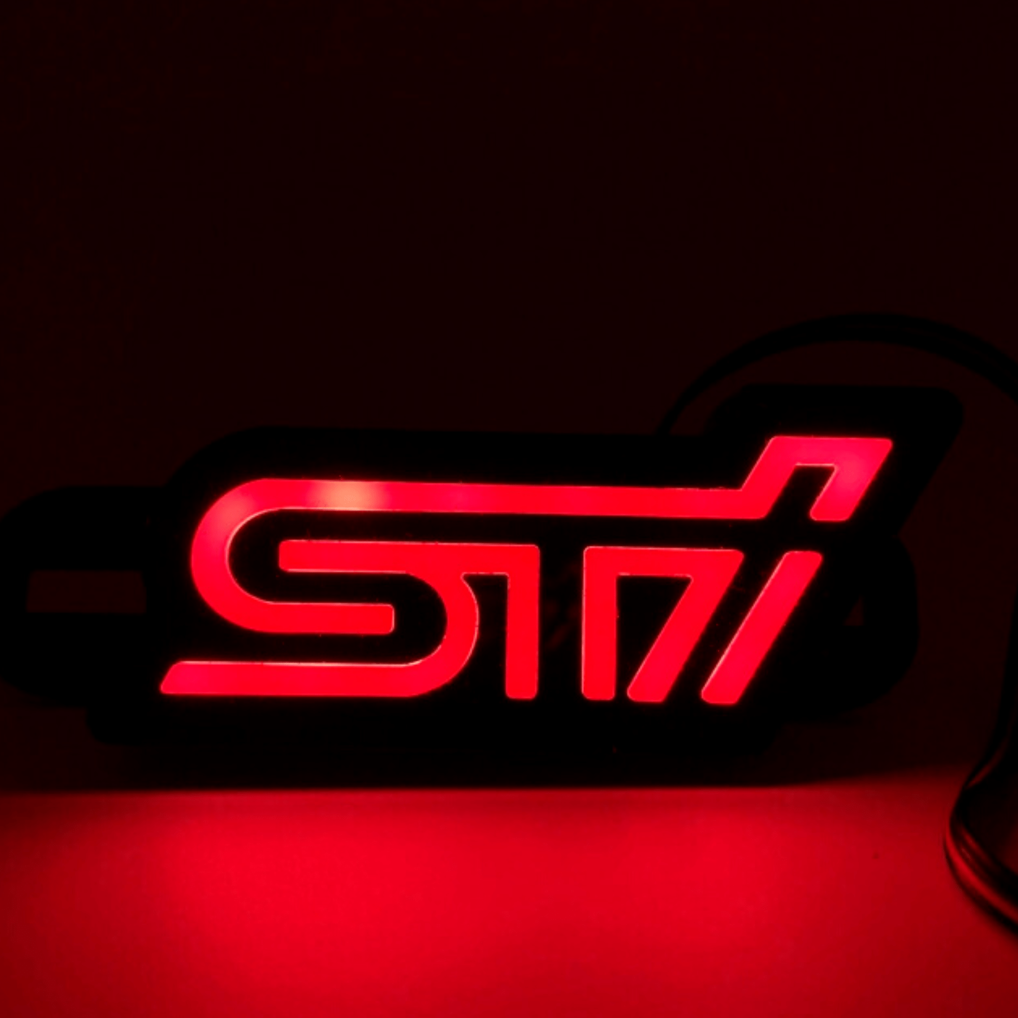 lighting trendz SUBARU STI ILLUMINATED LOGO