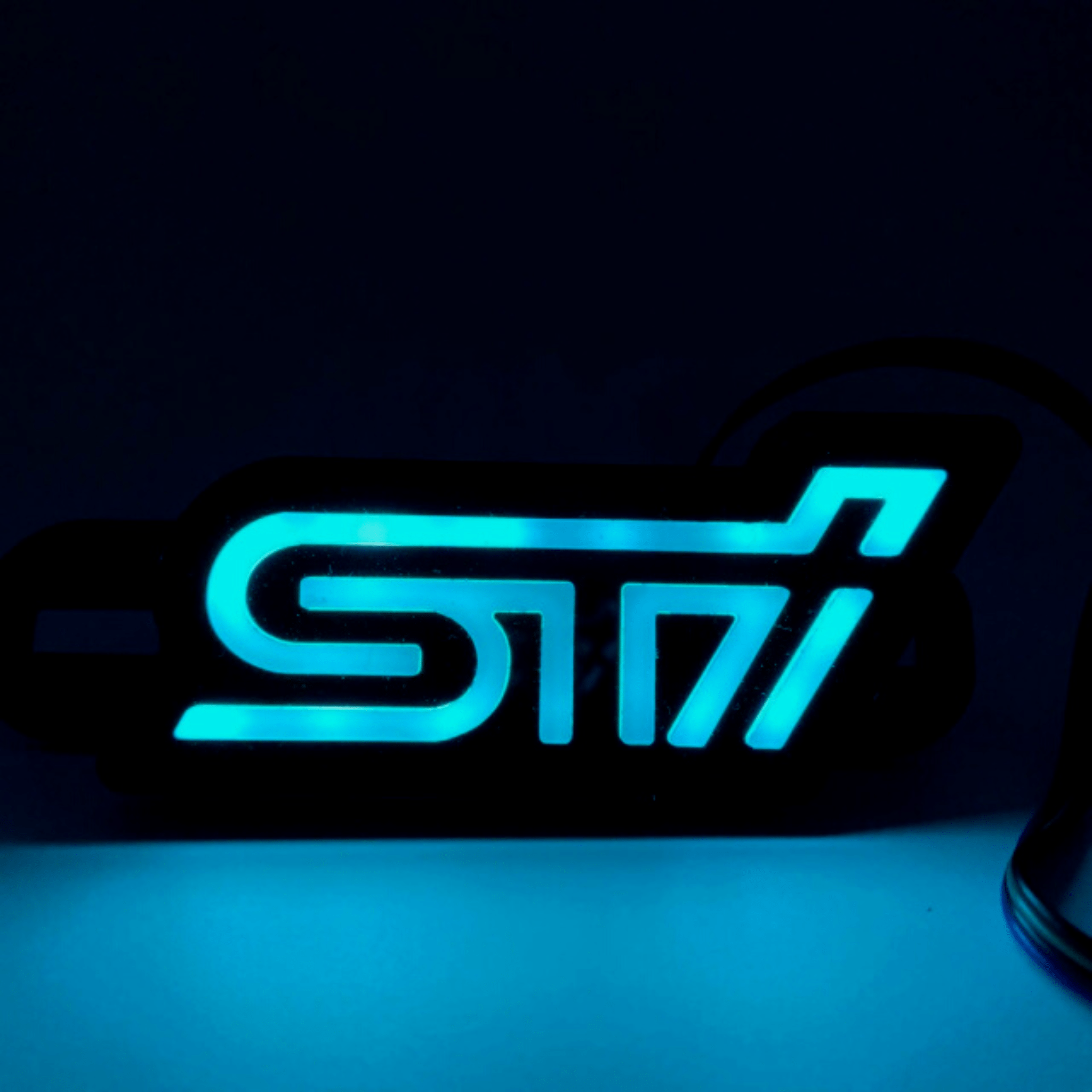 lighting trendz SUBARU STI ILLUMINATED LOGO