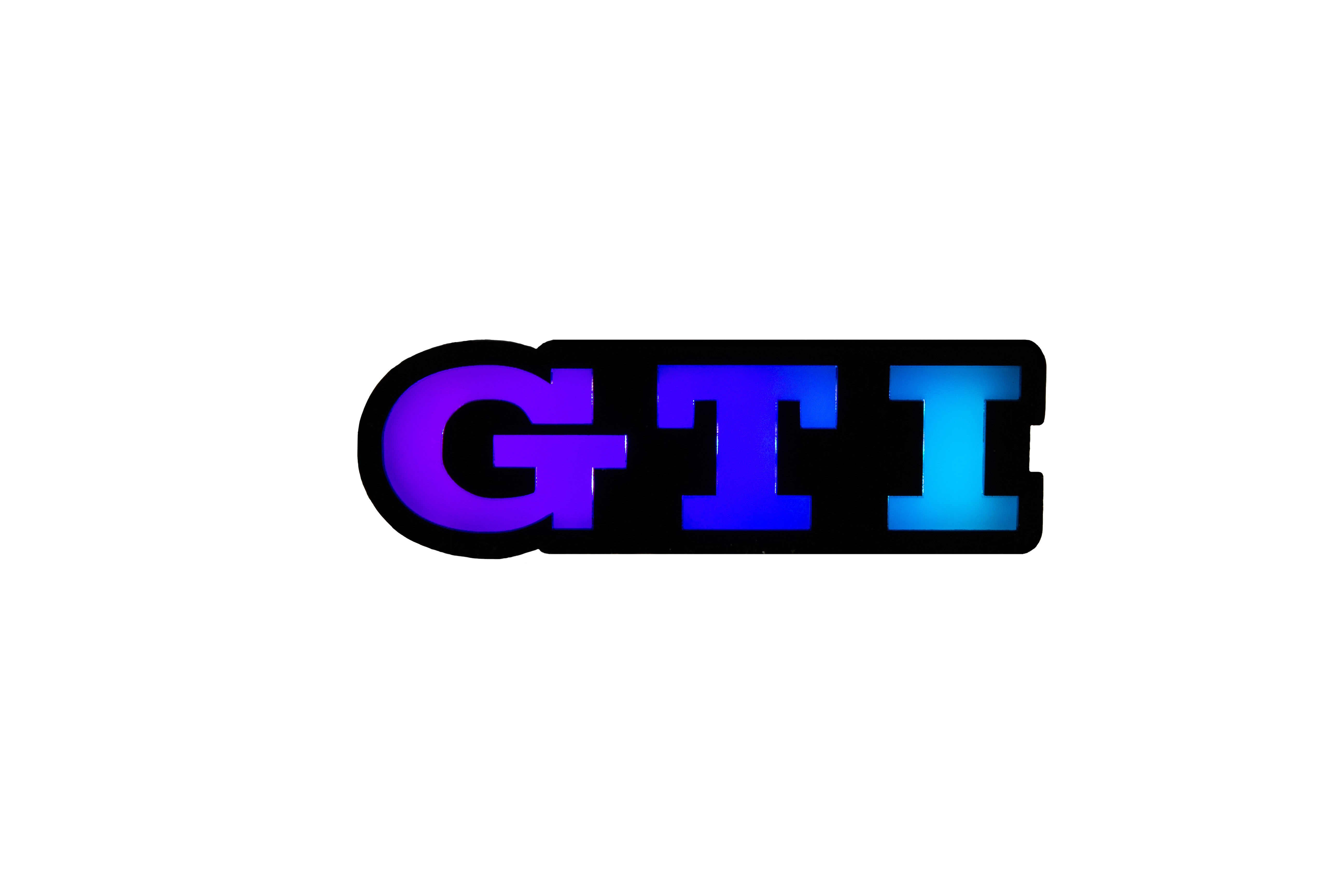 LitLogos Lit Logos GTI Badge