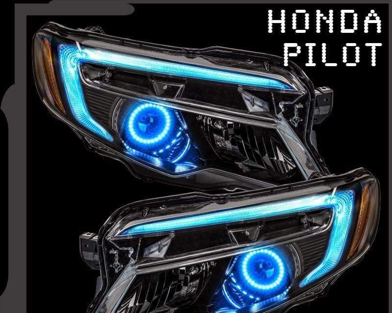 Oracle DRL Kit RGB / Bluetooth Controller 2016-2018 HONDA PILOT ORACLE COLORSHIFT HALO + DRL KIT