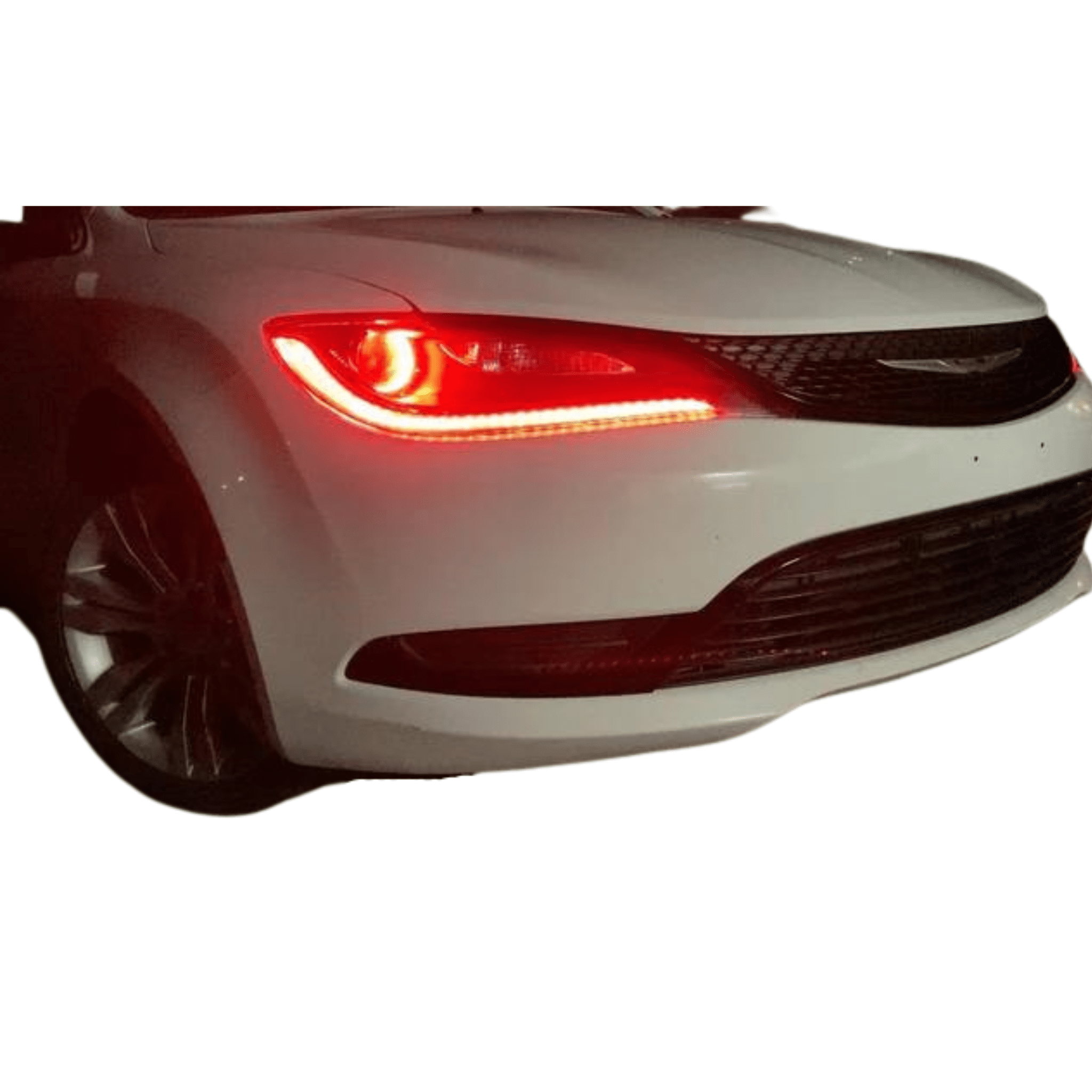 2015-2017 Chrysler 200 Flow Series/Color Chasing DRL Boards - RGB Halo Kits Multicolor Flow Series Color Chasing RGBWA LED headlight kit Oracle Lighting Trendz OneUpLighting Morimoto theretrofitsource AutoLEDTech Diode Dynamics