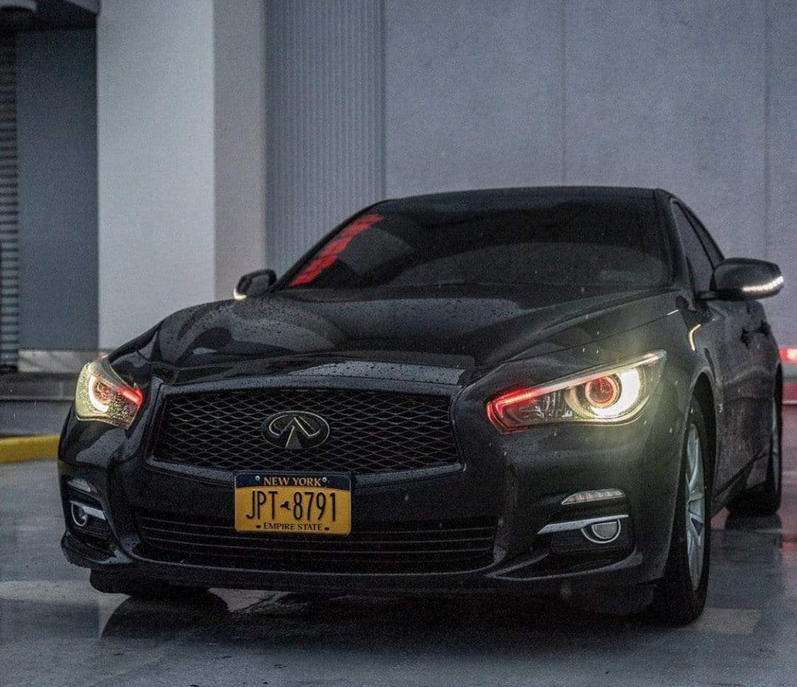 2014-2023 Infiniti Q50 Multicolor DRL Boards - RGB Halo Kits Multicolor Flow Series Color Chasing RGBWA LED headlight kit Oracle Lighting Trendz OneUpLighting Morimoto theretrofitsource AutoLEDTech Diode Dynamics