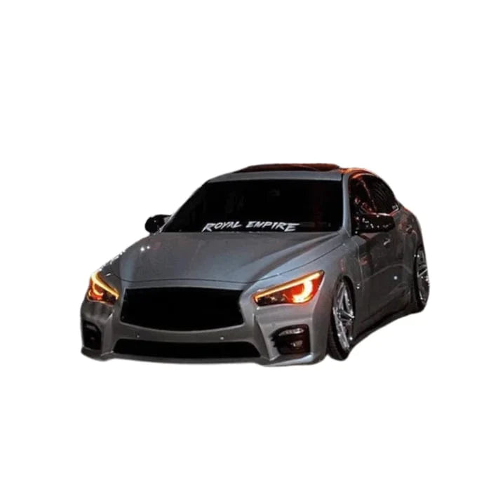 2014-2023 Infiniti Q50 Multicolor DRL Boards - RGB Halo Kits Multicolor Flow Series Color Chasing RGBWA LED headlight kit Oracle Lighting Trendz OneUpLighting Morimoto theretrofitsource AutoLEDTech Diode Dynamics