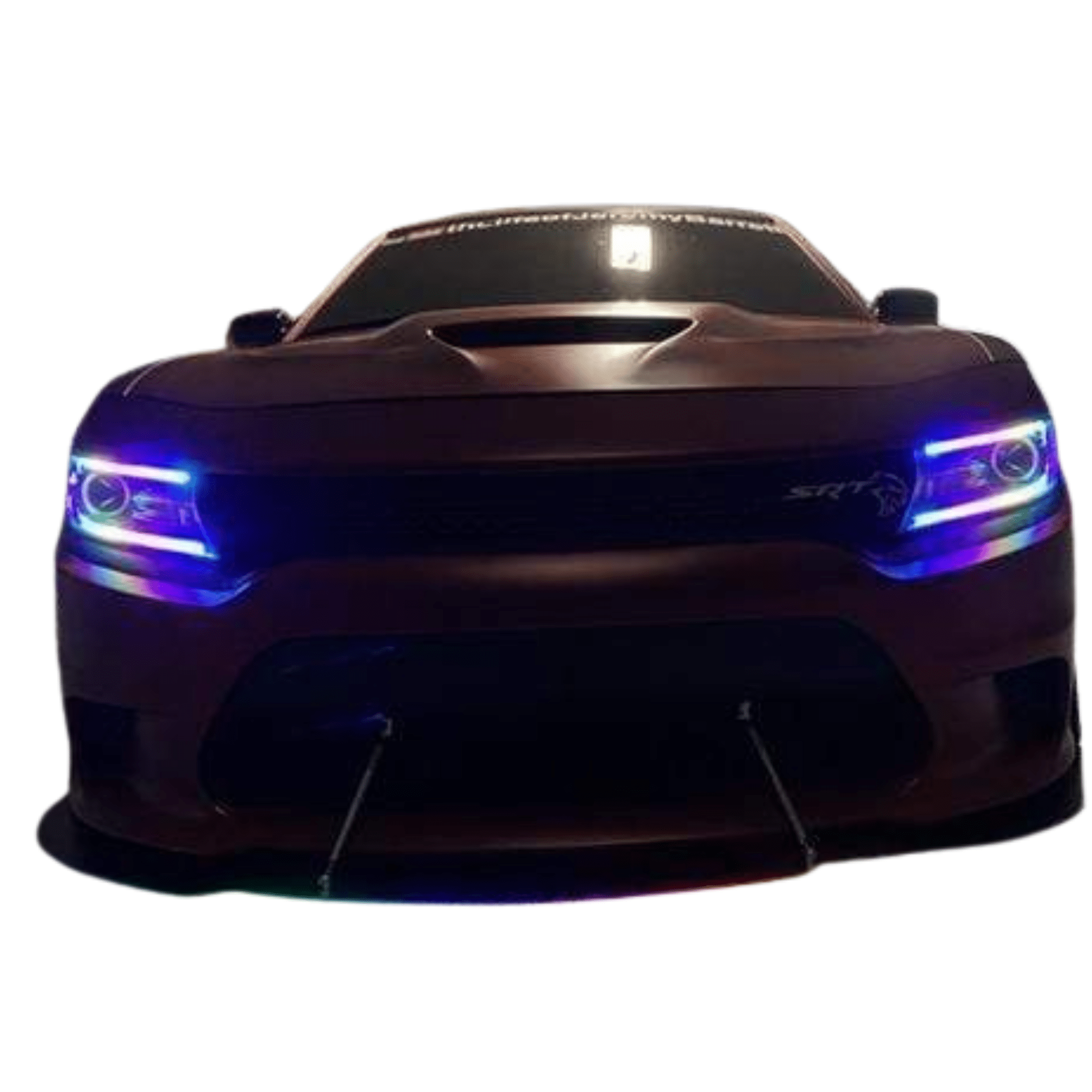 2015-2023 Dodge Charger Flow Series DRL Boards - RGB Halo Kits Multicolor Flow Series Color Chasing RGBWA LED headlight kit Oracle Lighting Trendz OneUpLighting Morimoto theretrofitsource AutoLEDTech Diode Dynamics