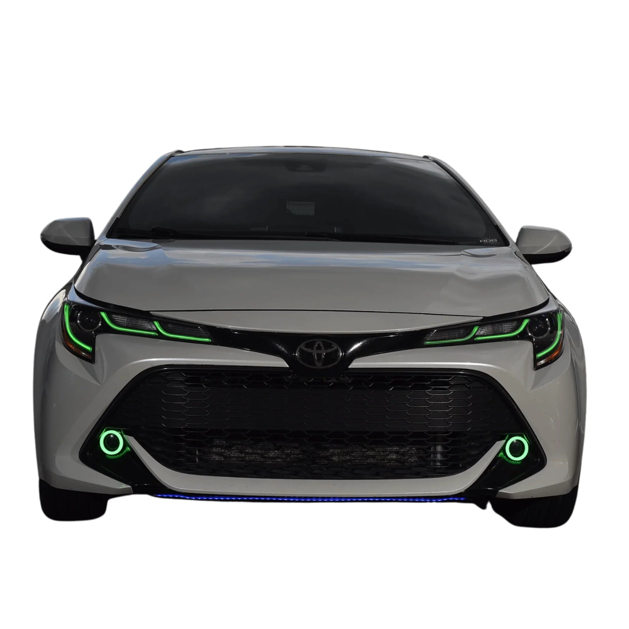 2019-2022 Toyota Corolla RGBW DRL Boards - RGB Halo Kits Multicolor Flow Series Color Chasing RGBWA LED headlight kit Oracle Lighting Trendz OneUpLighting Morimoto theretrofitsource AutoLEDTech Diode Dynamics