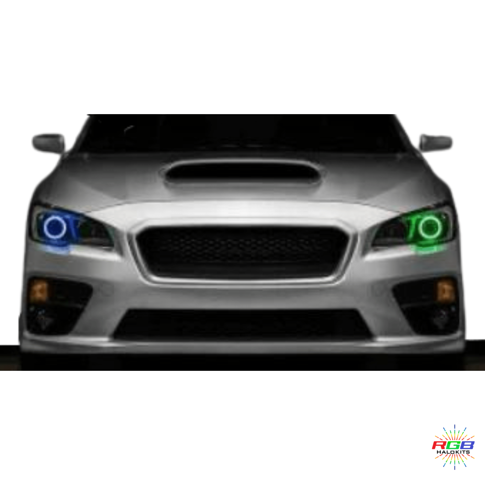 2015-2017 Ford Focus RS/ST Flow Series/Color Chasing DRL Strips + Colorshift Halo - RGB Halo Kits Multicolor Flow Series Color Chasing RGBWA LED headlight kit Oracle Lighting Trendz OneUpLighting Morimoto theretrofitsource AutoLEDTech Diode Dynamics