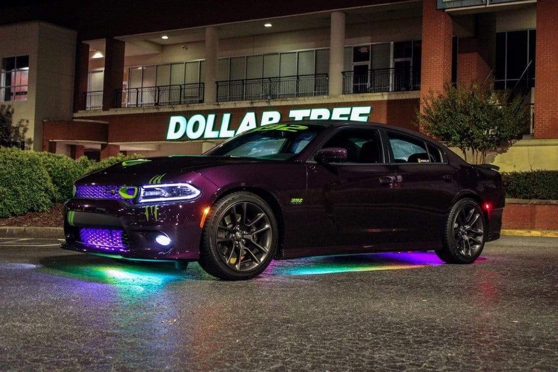 RGB Halo Kits Exterior Lighting Standard Pack (Underglow + Grille Kit + Interior Footwell Kit)