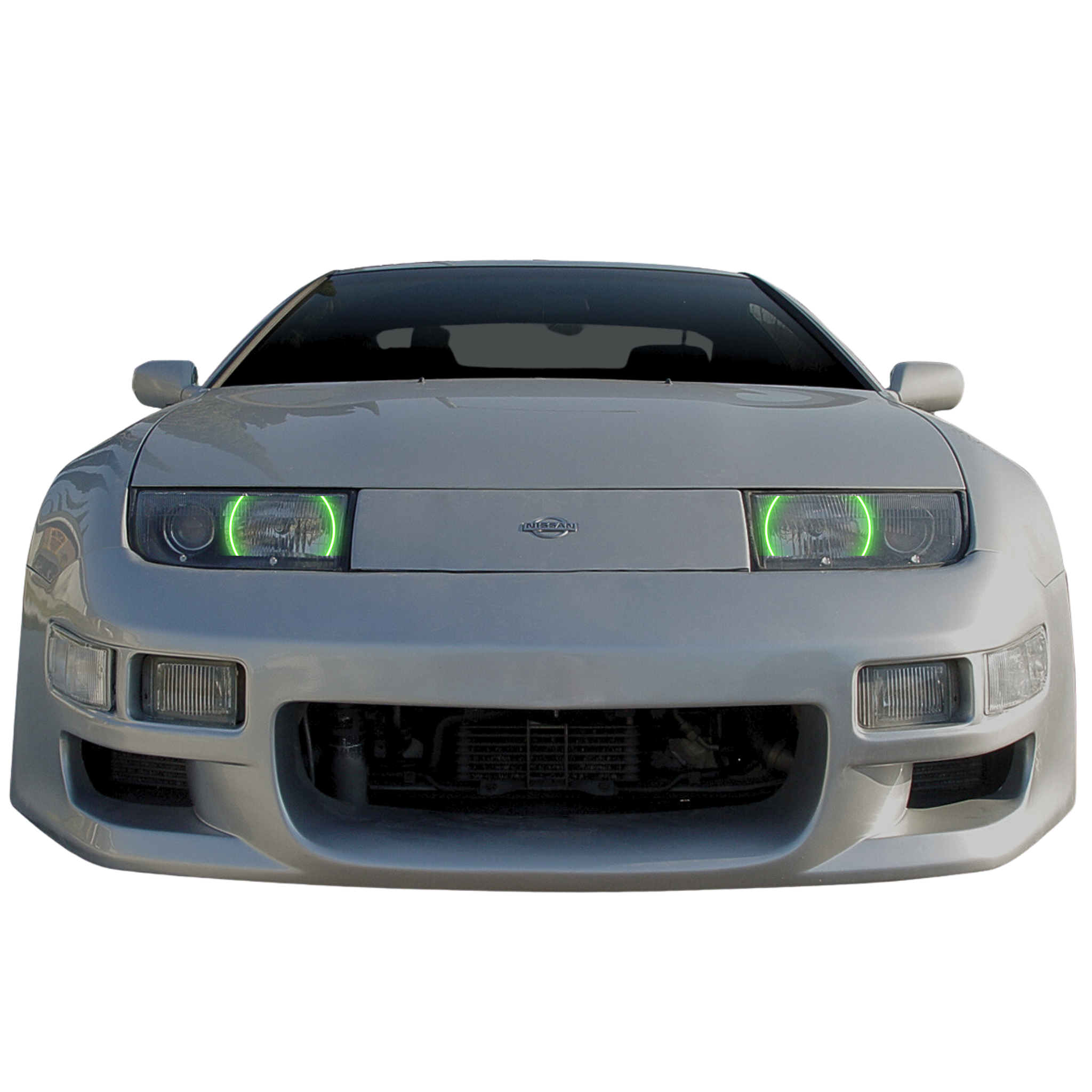 1991-1996 Nissan 300ZX Multicolor Halo Kit - RGB Halo Kits Multicolor Flow Series Color Chasing RGBWA LED headlight kit Colorshift Oracle Lighting Trendz OneUpLighting Morimoto theretrofitsource AutoLEDTech Diode Dynamics