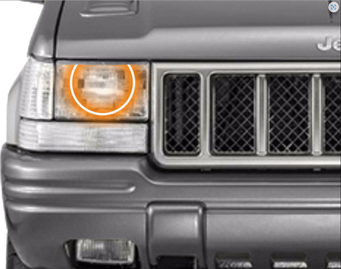 1993-1998 Jeep Grand Cherokee Multicolor Halo Kit - RGB Halo Kits Multicolor Flow Series Color Chasing RGBWA LED headlight kit Colorshift Oracle Lighting Trendz OneUpLighting Morimoto theretrofitsource AutoLEDTech Diode Dynamics