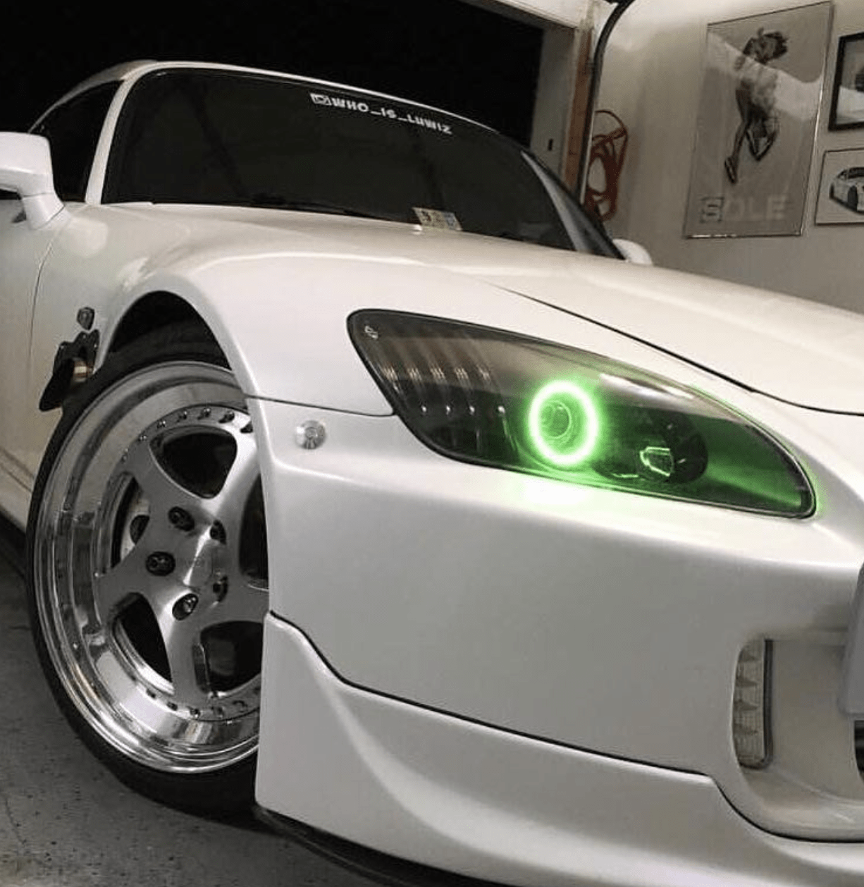 1999-2009 Honda S2000 Multicolor Halo Kit - RGB Halo Kits Multicolor Flow Series Color Chasing RGBWA LED headlight kit Colorshift Oracle Lighting Trendz OneUpLighting Morimoto theretrofitsource AutoLEDTech Diode Dynamics